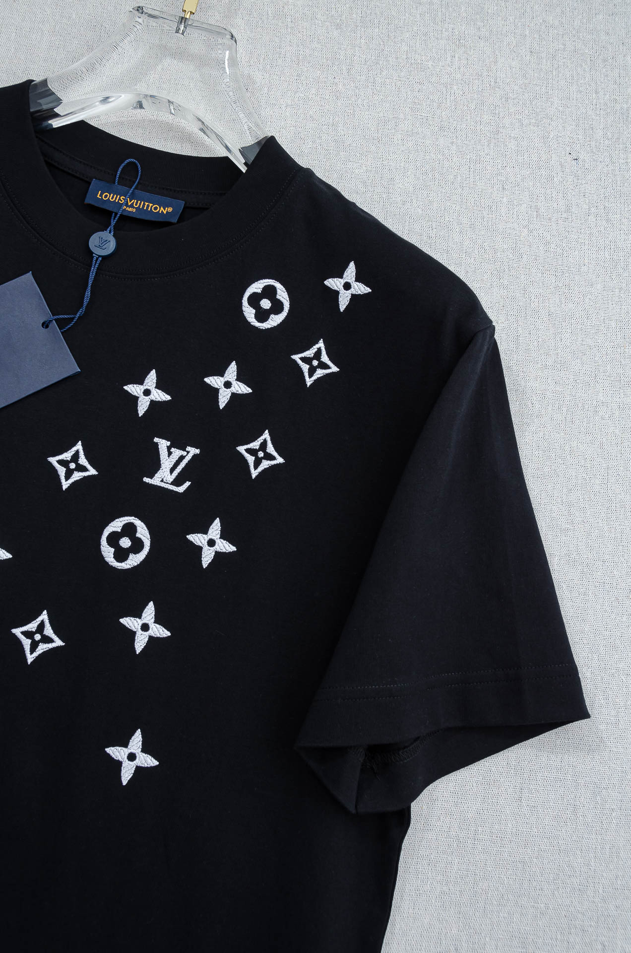 Louis Vuitton Male Basic Clothing Cotton Slim Fit S-l-xl