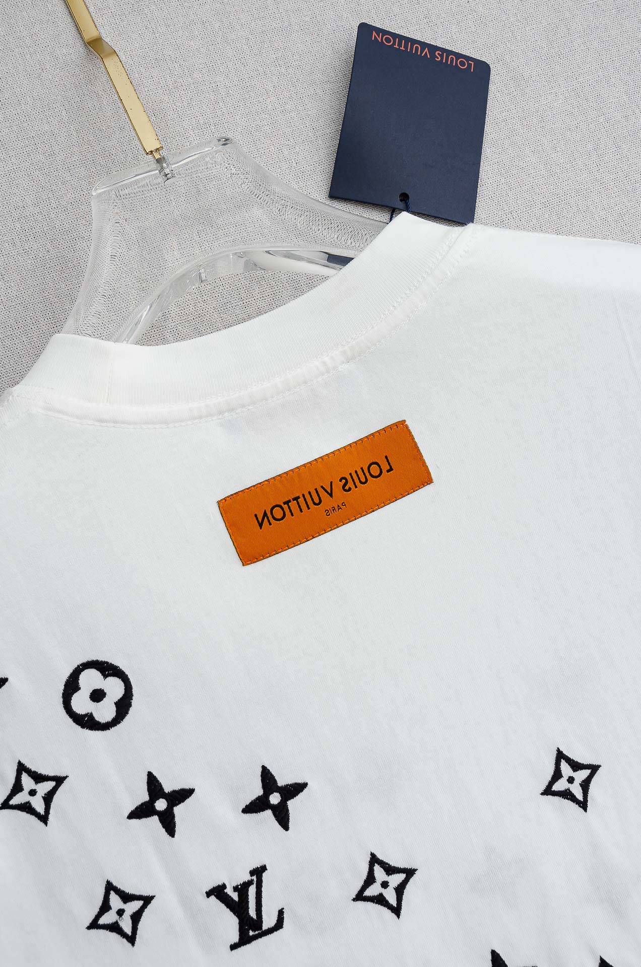 Louis Vuitton Male Basic Clothing Cotton Slim Fit S-l-xl