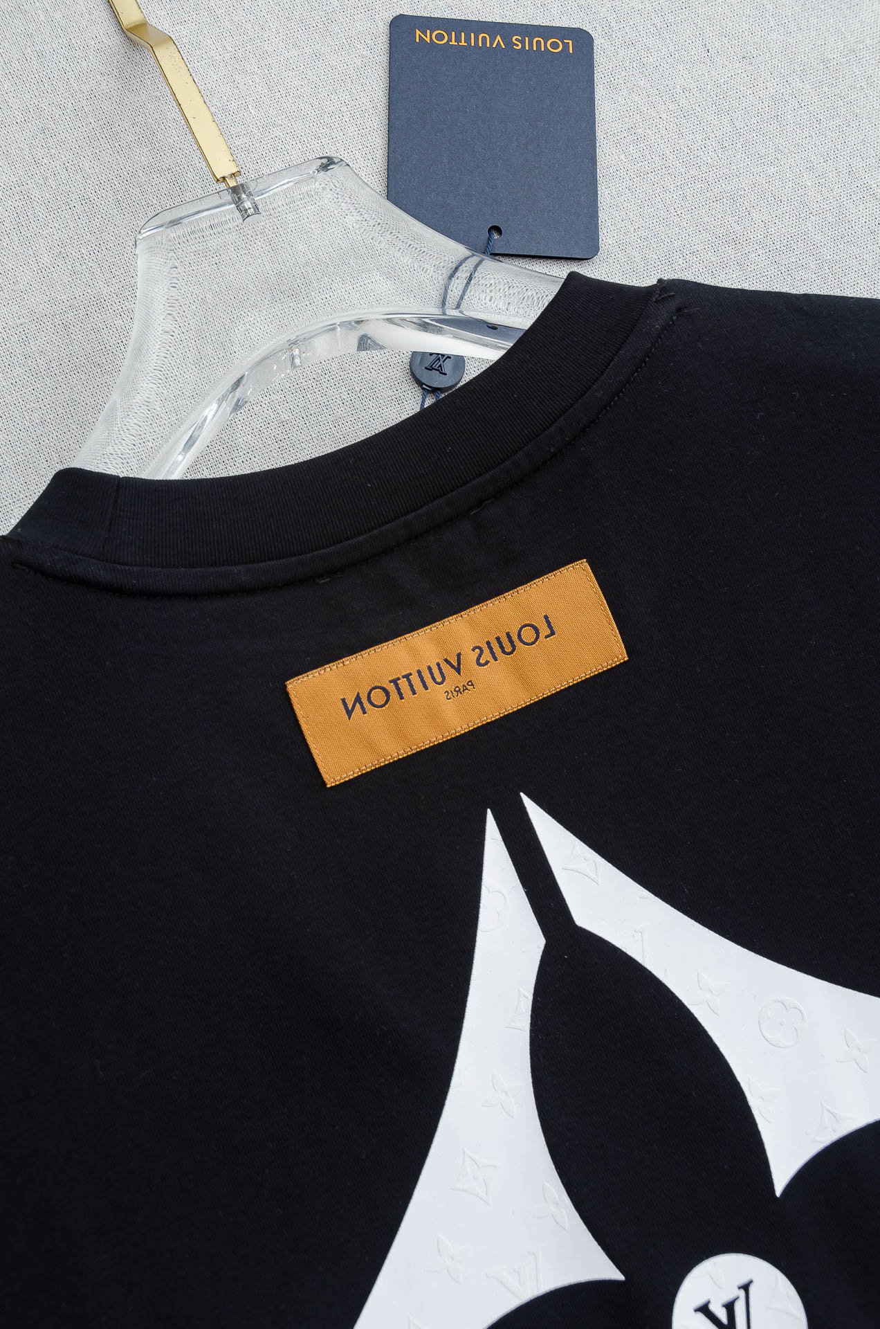 Louis Vuitton Male Basic Clothing Cotton Slim Fit S-l-xl