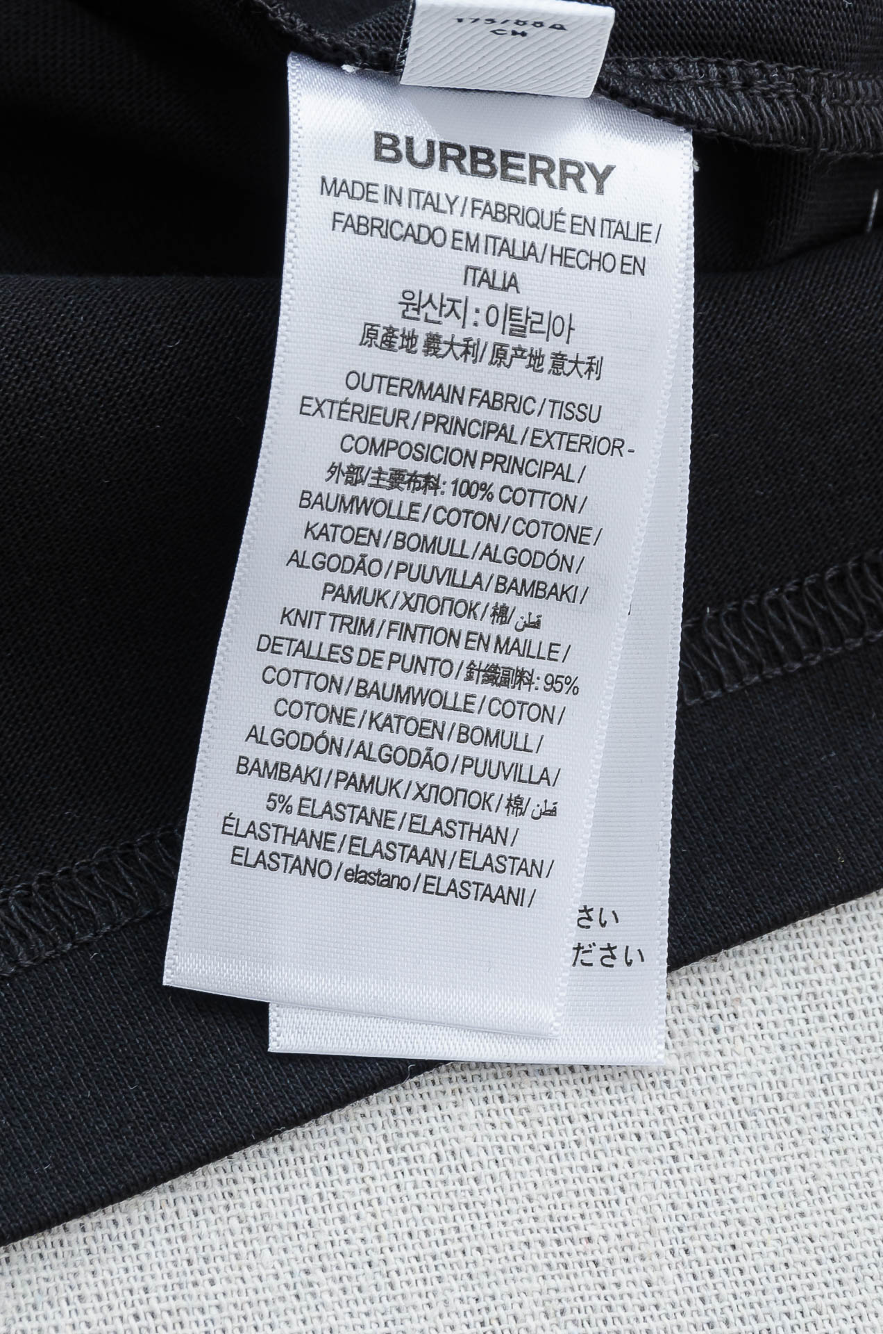 Burberry Male Basic Clothing Cotton Slim Fit S-xl