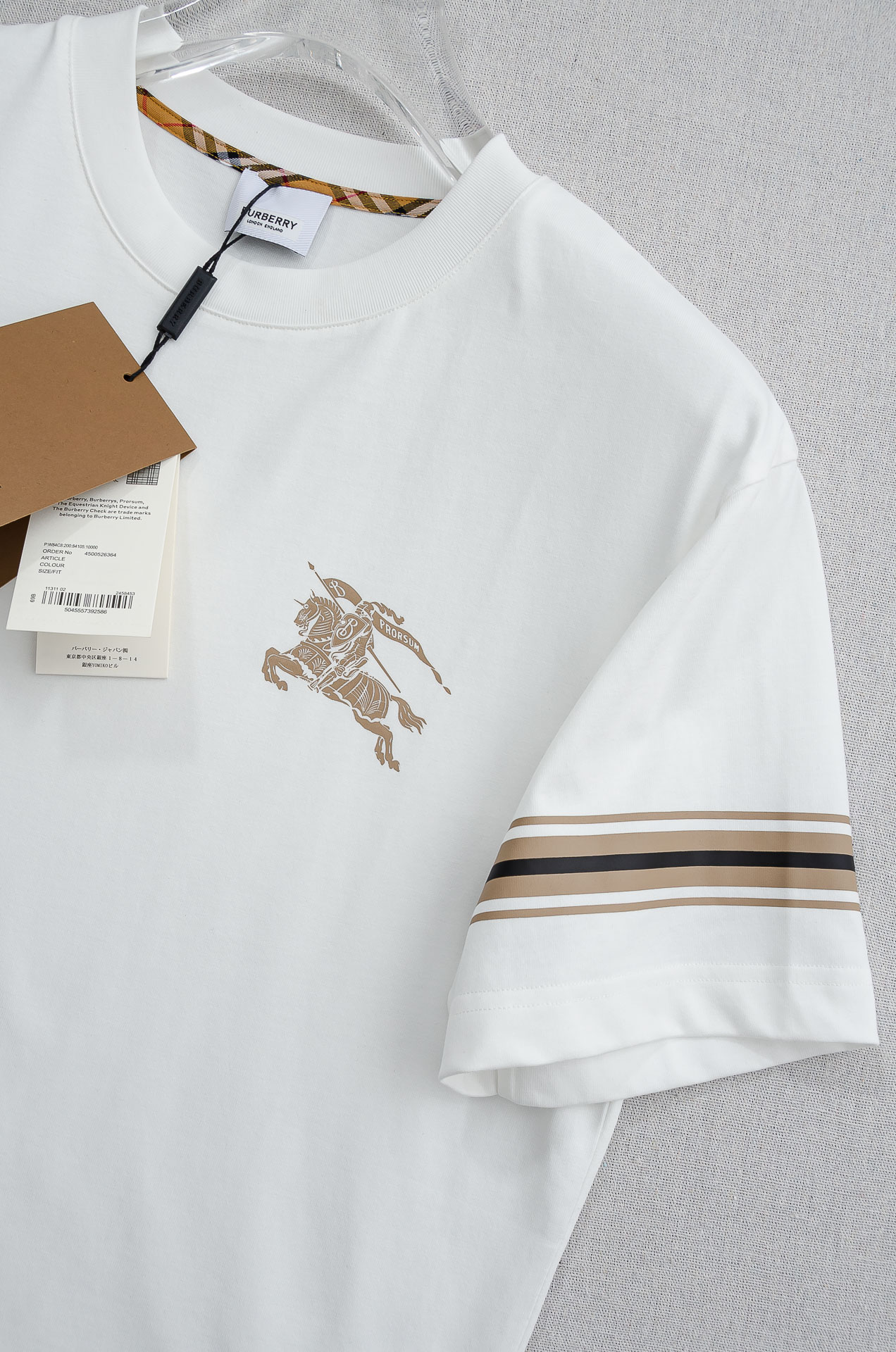 Burberry Male Basic Clothing Cotton Slim Fit S-xl