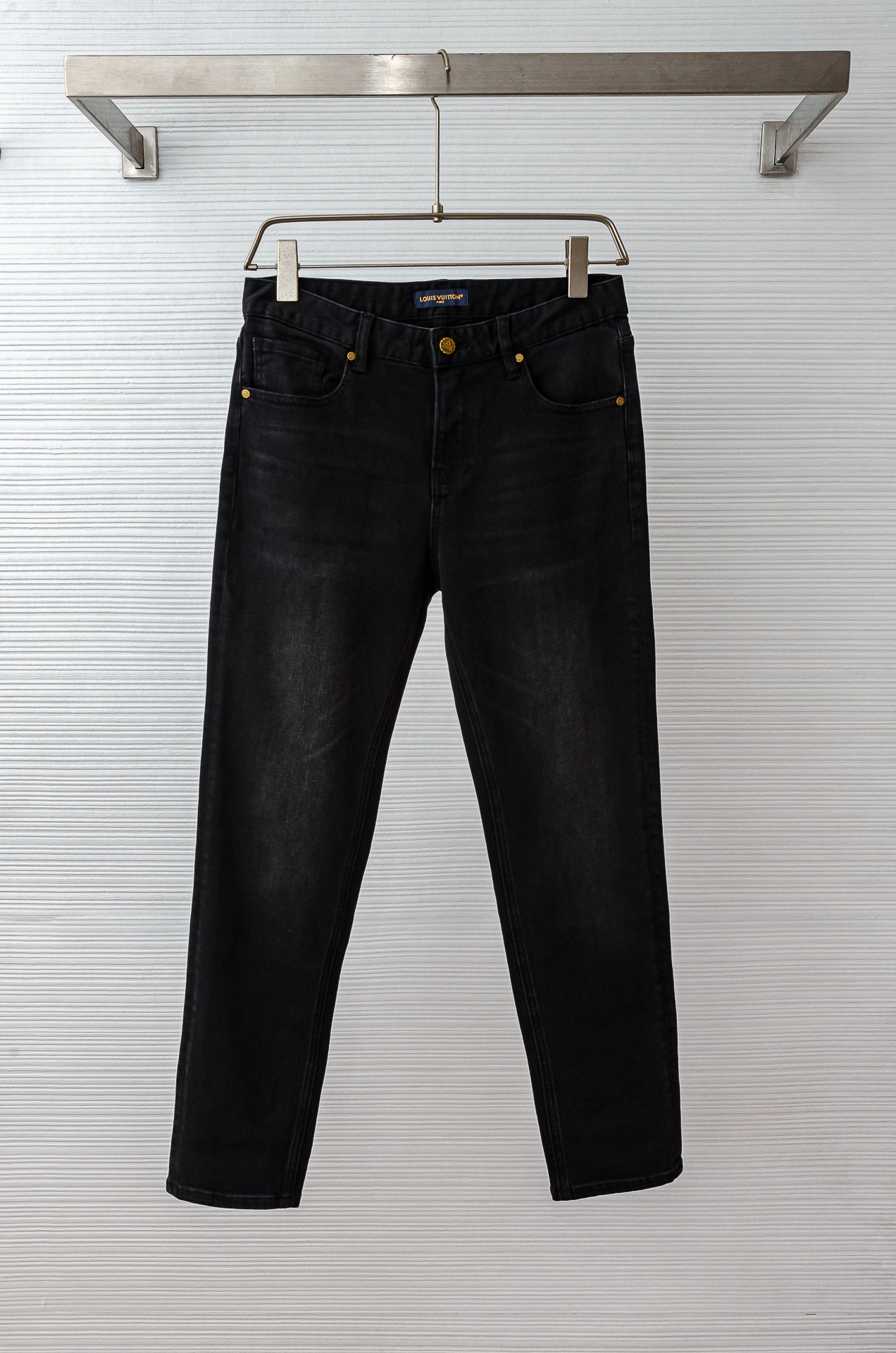 Louis Vuitton Male Jeans Cotton Slim Fit L