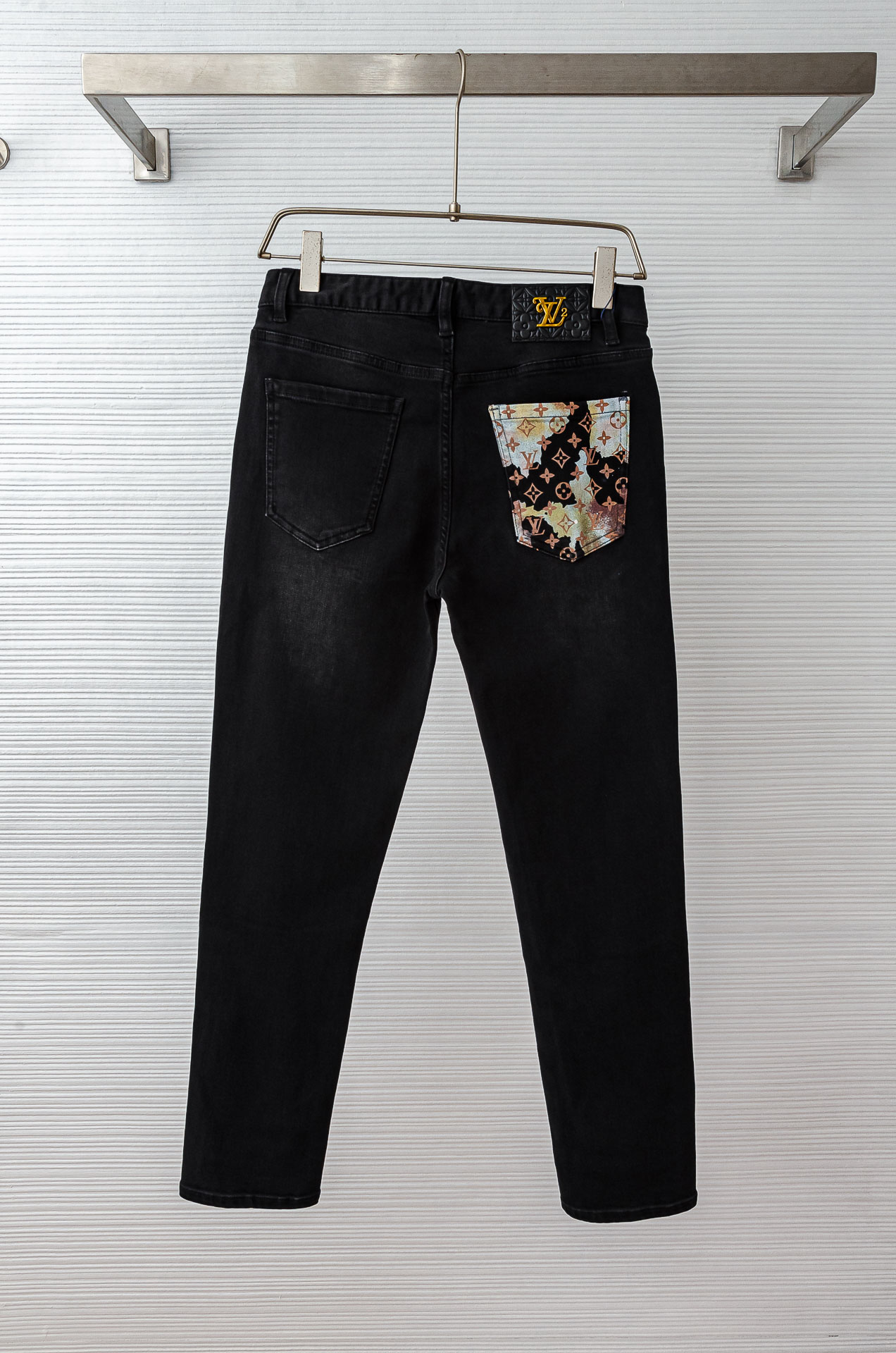 Louis Vuitton Male Jeans Cotton Slim Fit L