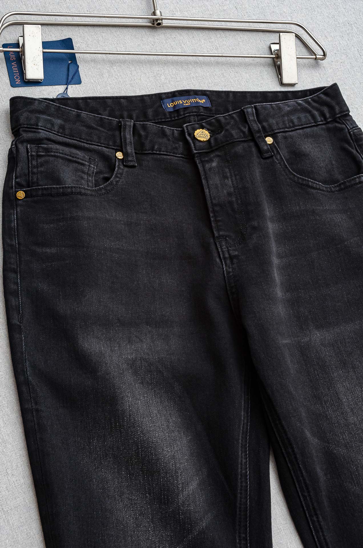 Louis Vuitton Male Jeans Cotton Slim Fit L