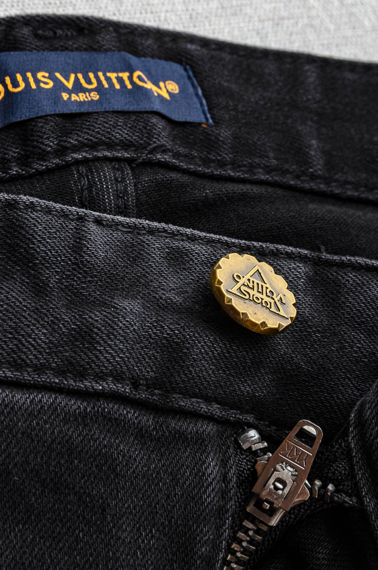 Louis Vuitton Male Jeans Cotton Slim Fit L