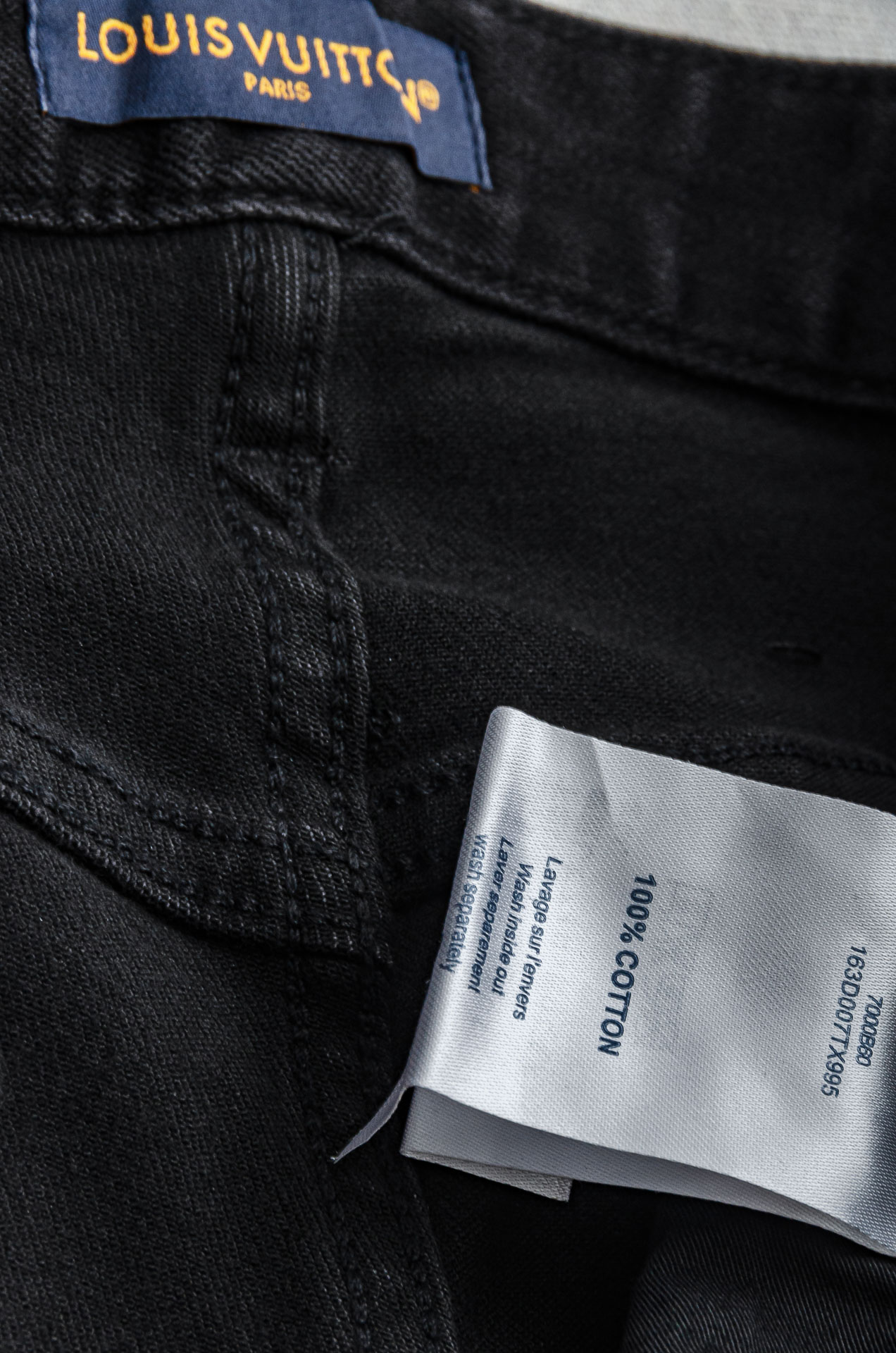 Louis Vuitton Male Jeans Cotton Slim Fit L