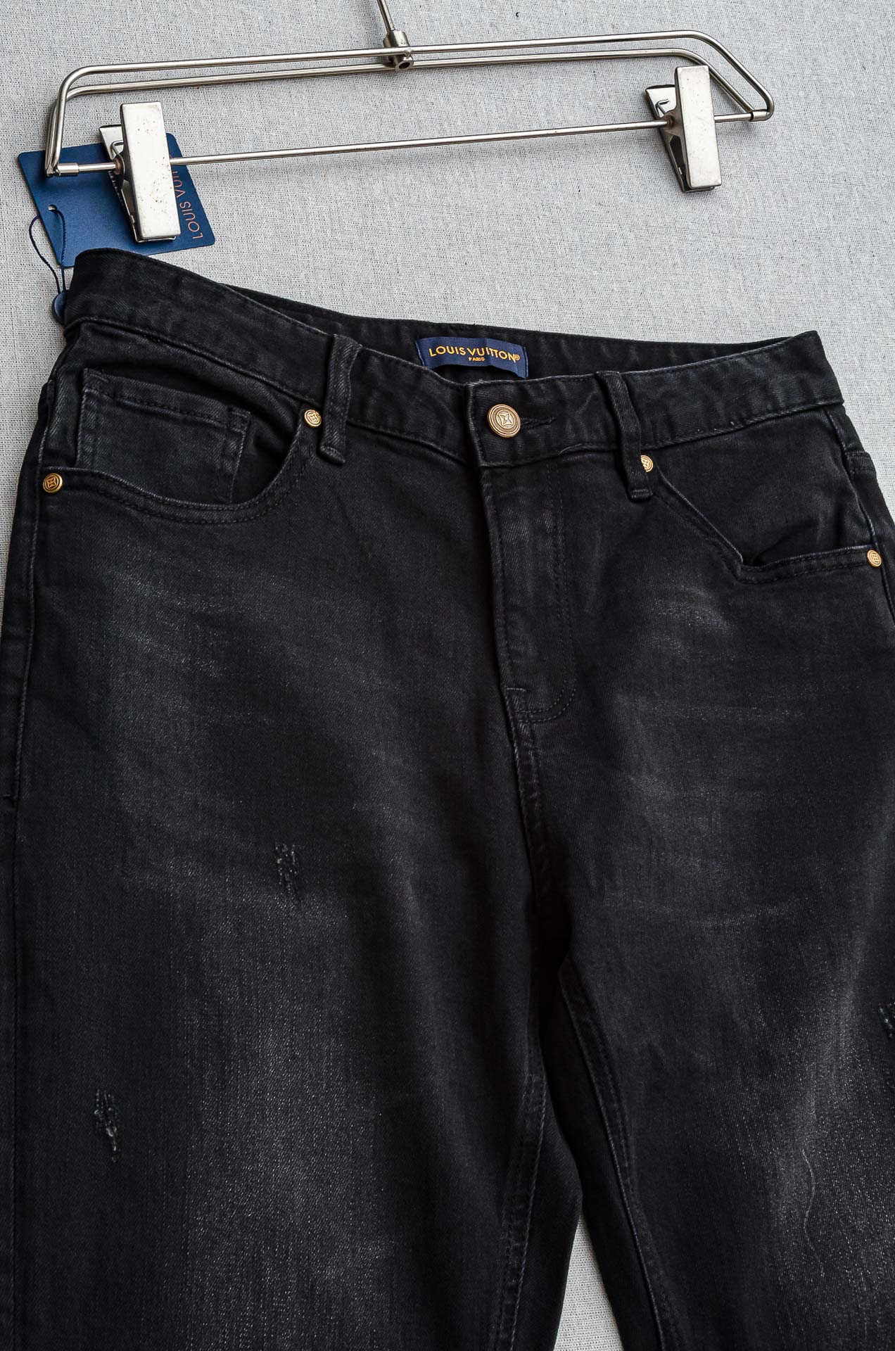 Louis Vuitton Male Jeans Cotton Slim Fit L