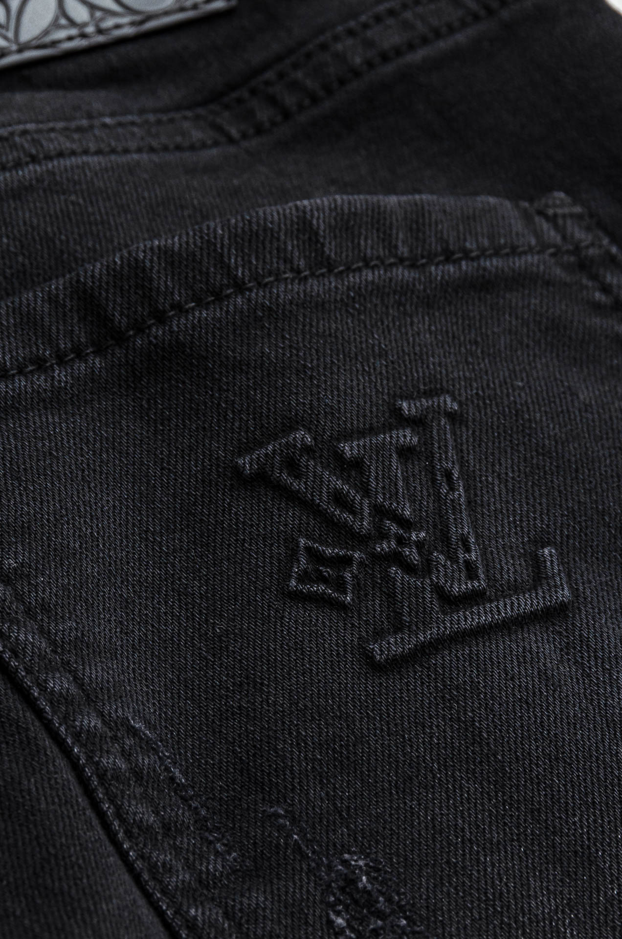 Louis Vuitton Male Jeans Cotton Slim Fit L