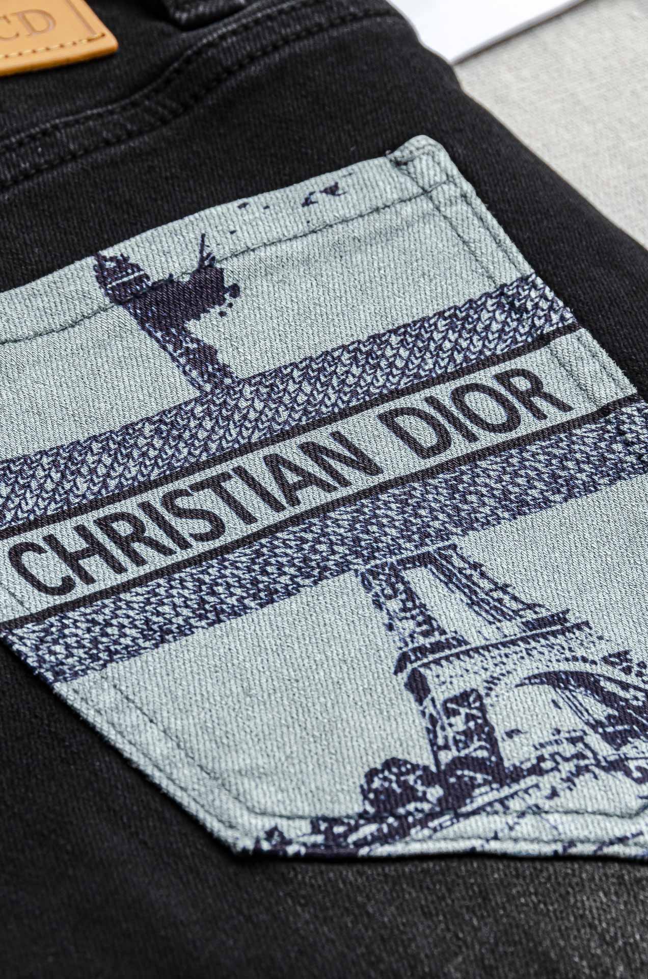 Dior Male Jeans Cotton Slim Fit L