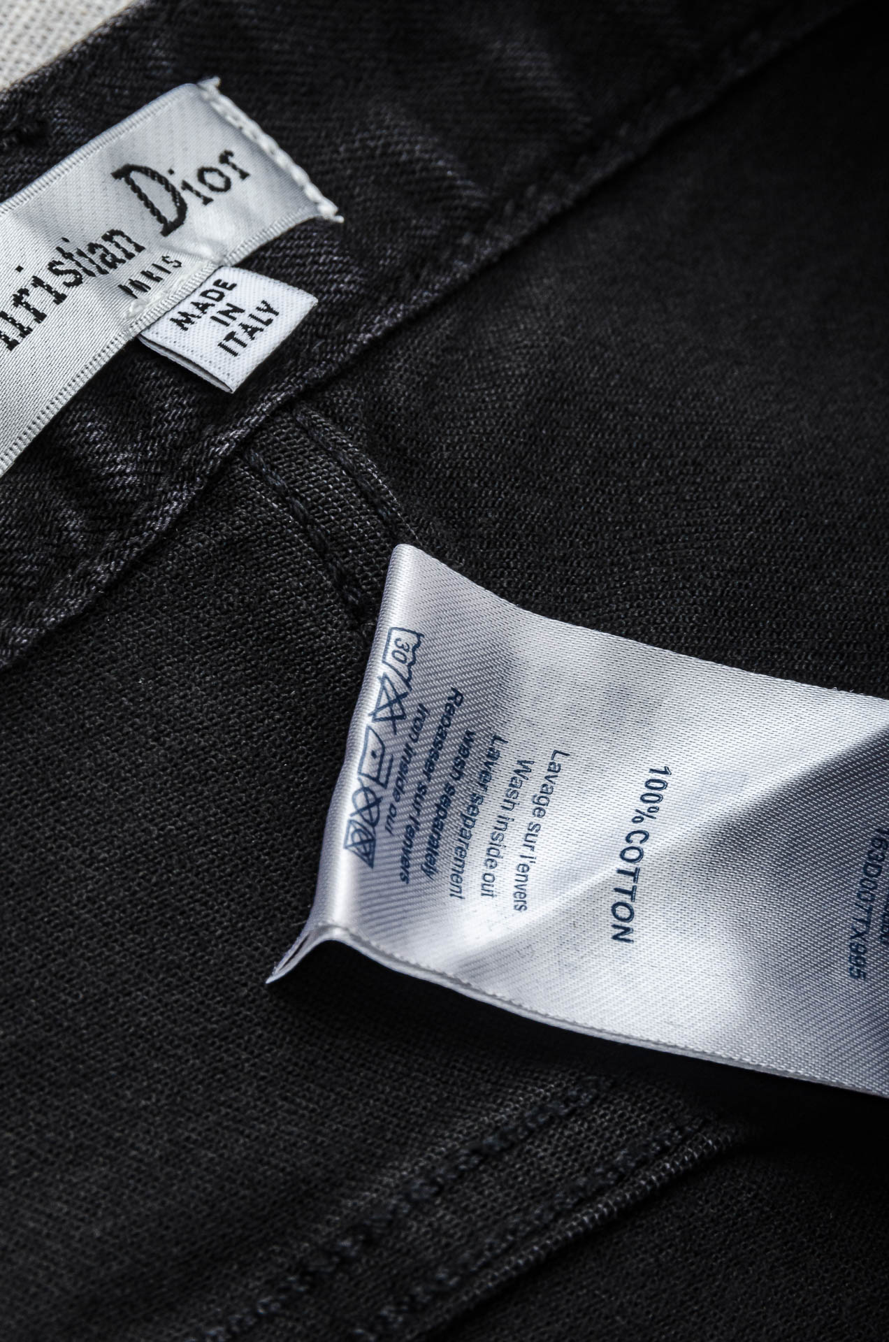 Dior Male Jeans Cotton Slim Fit L