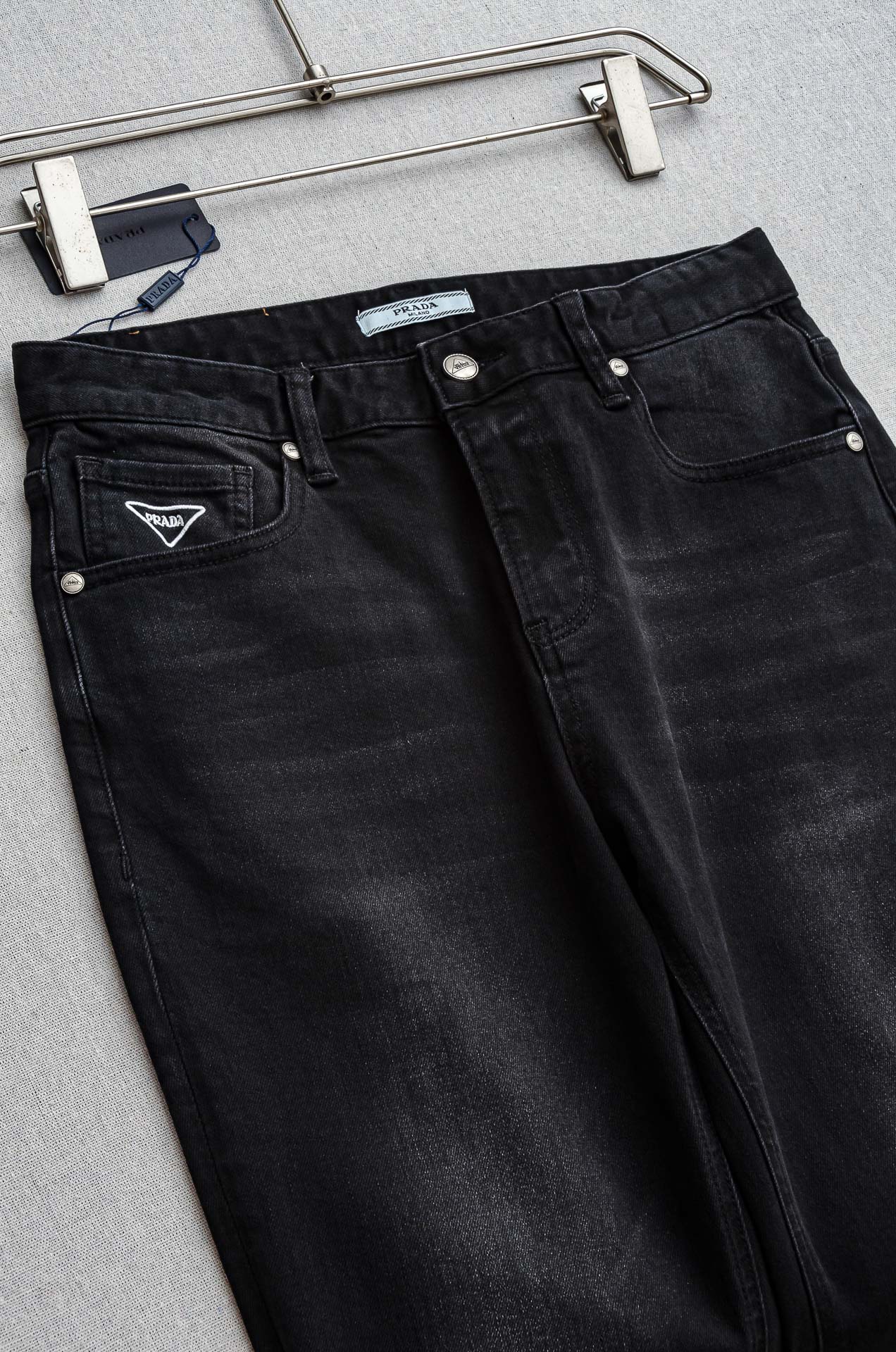 Prada Male Jeans Cotton Slim Fit L
