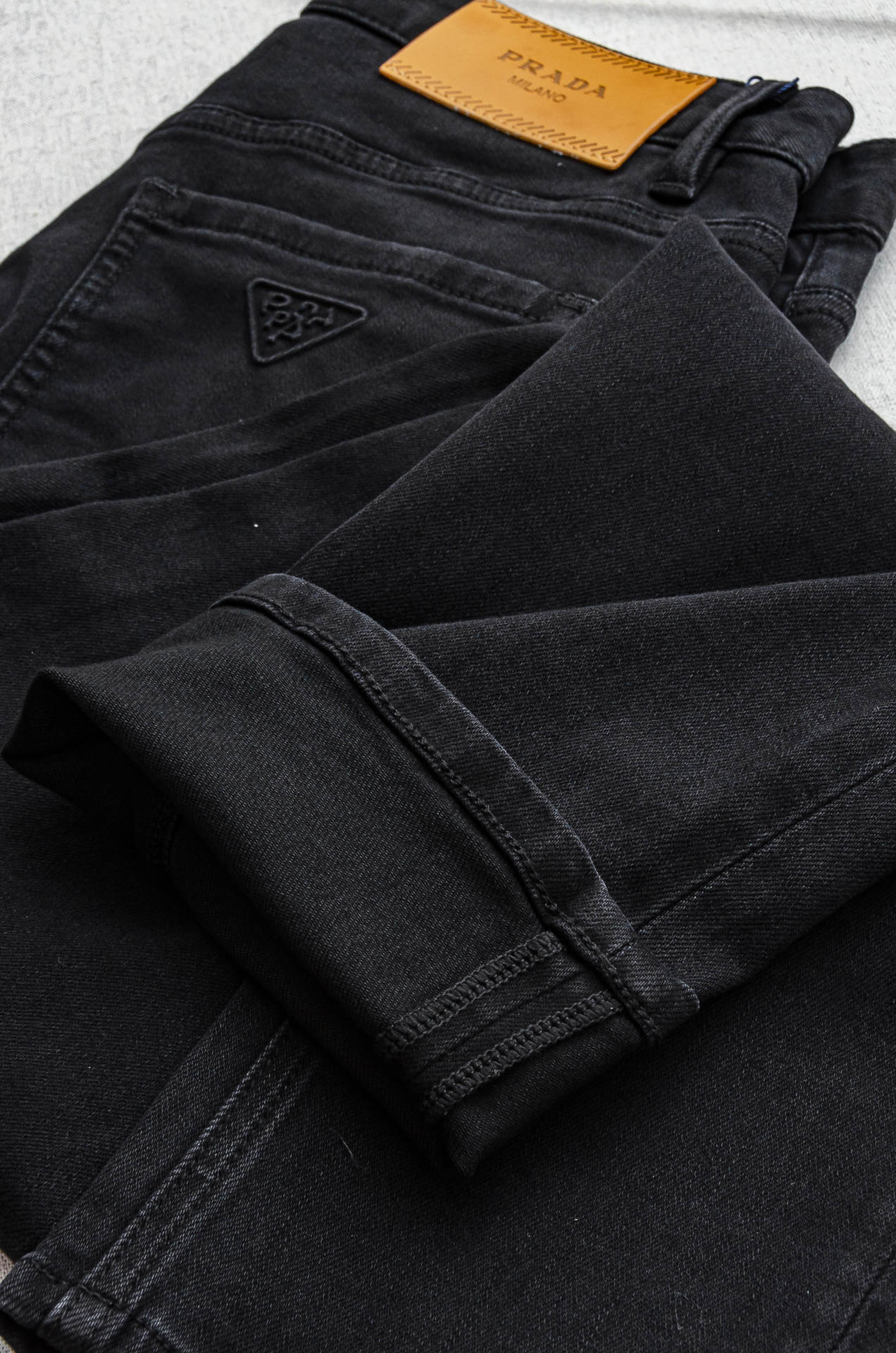 Prada Male Jeans Cotton Slim Fit L