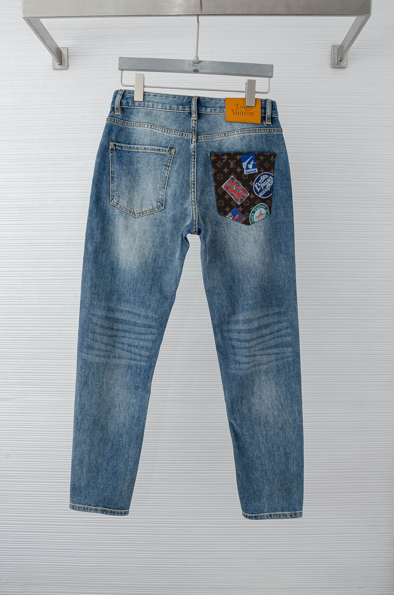 Louis Vuitton Male Jeans Cotton Slim Fit S-l
