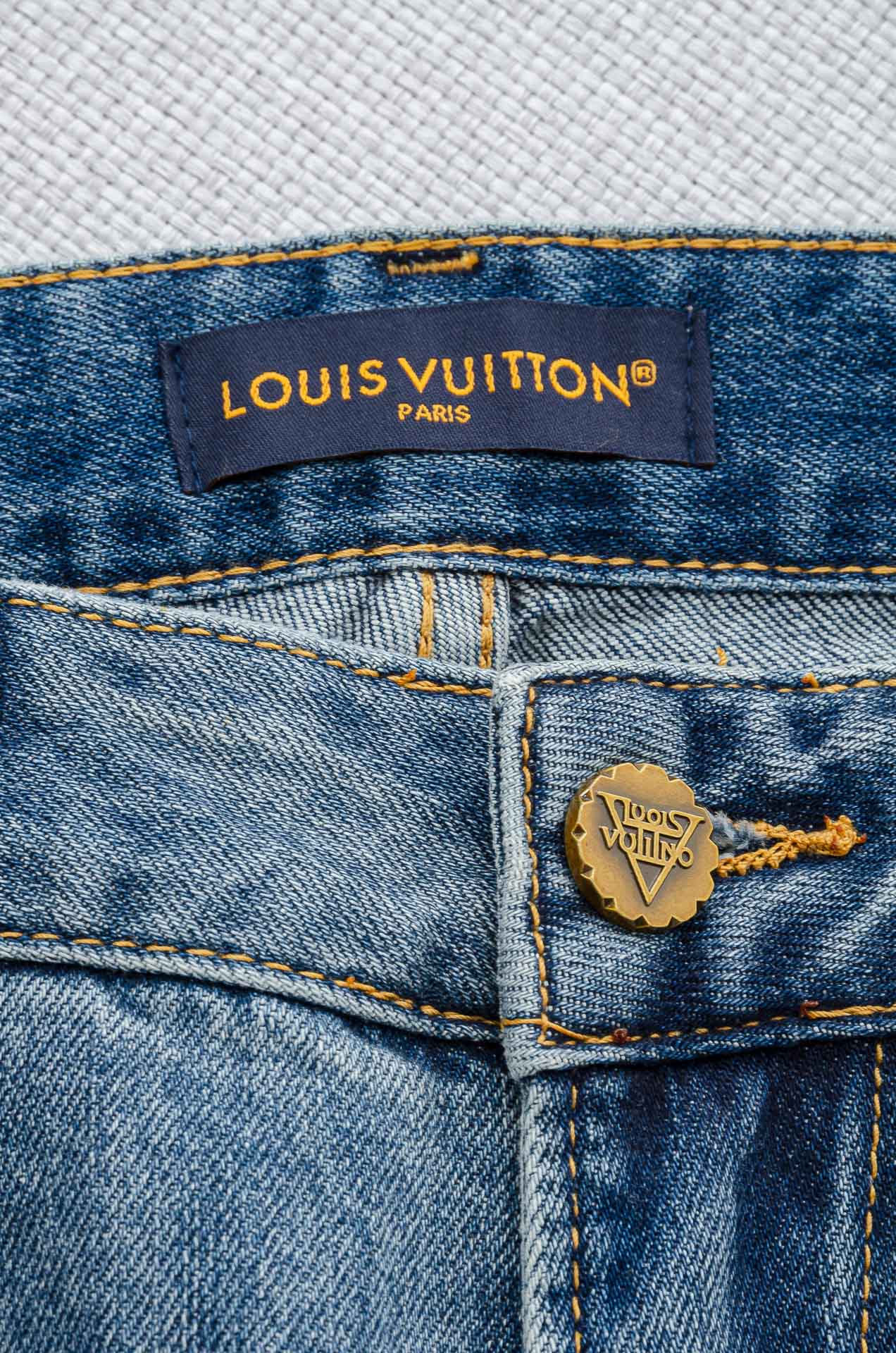 Louis Vuitton Male Jeans Cotton Slim Fit S-l