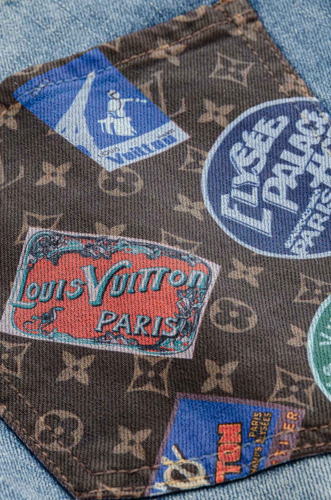 Louis Vuitton Male Jeans Cotton Slim Fit S-l