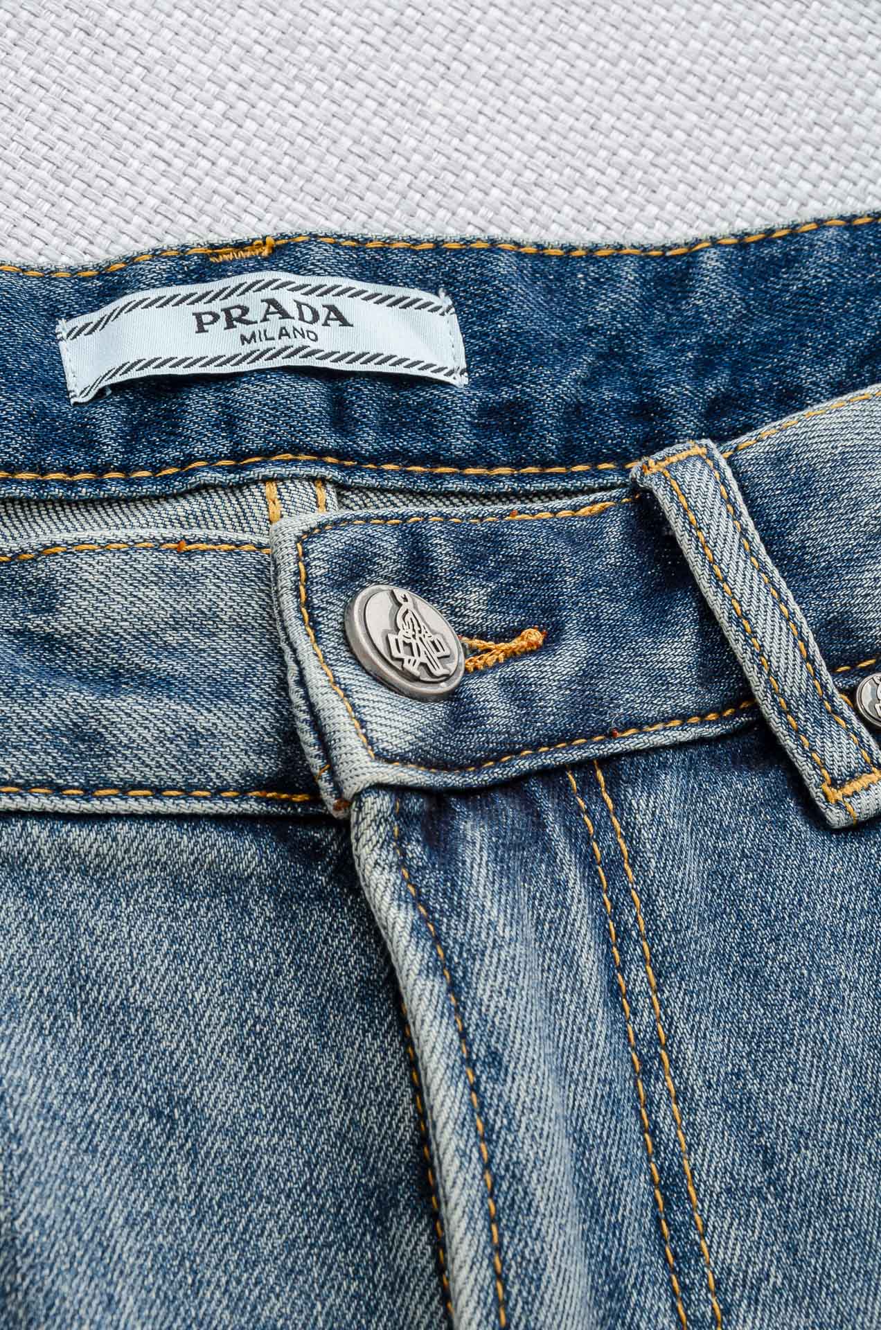 Prada Male Jeans Cotton Slim Fit S-l
