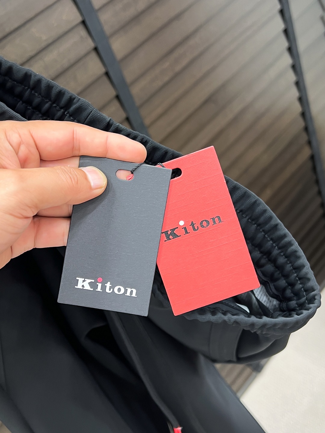 Kiton Basic Clothing Black M-l-xl