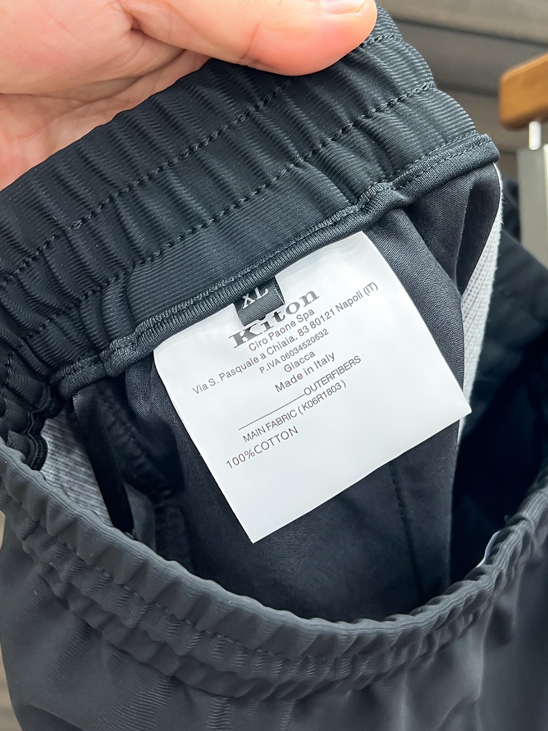 Kiton Basic Clothing Black M-l-xl