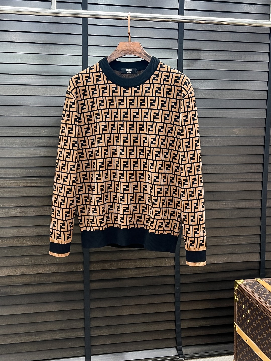 Fendi Male Basic Clothing Wool Black M-l-xl