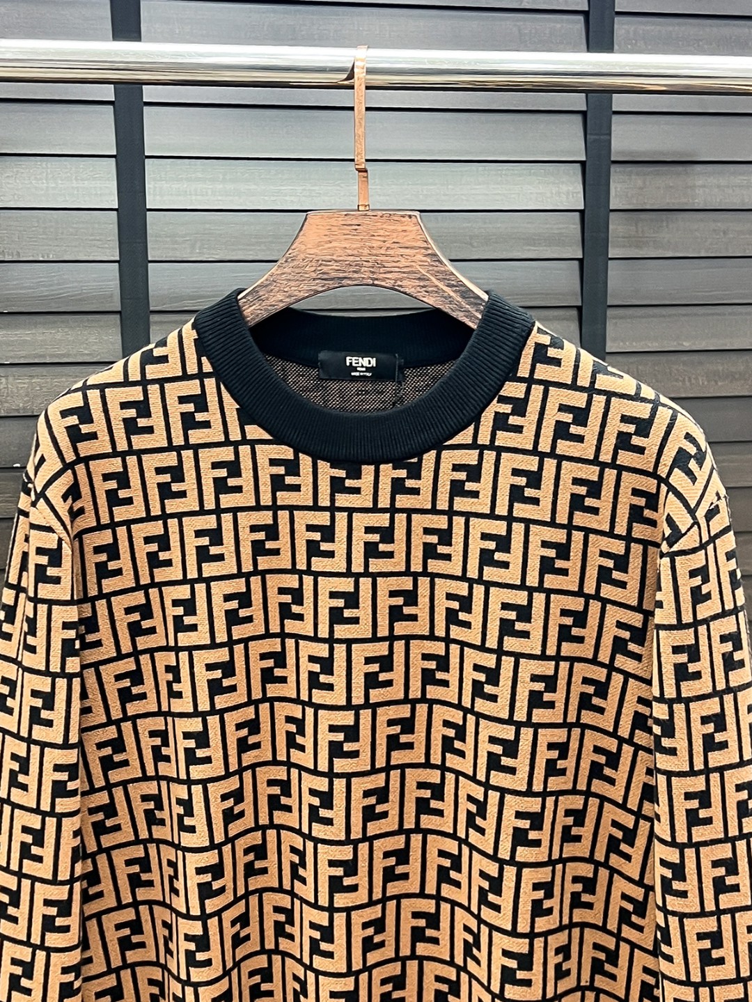 Fendi Male Basic Clothing Wool Black M-l-xl