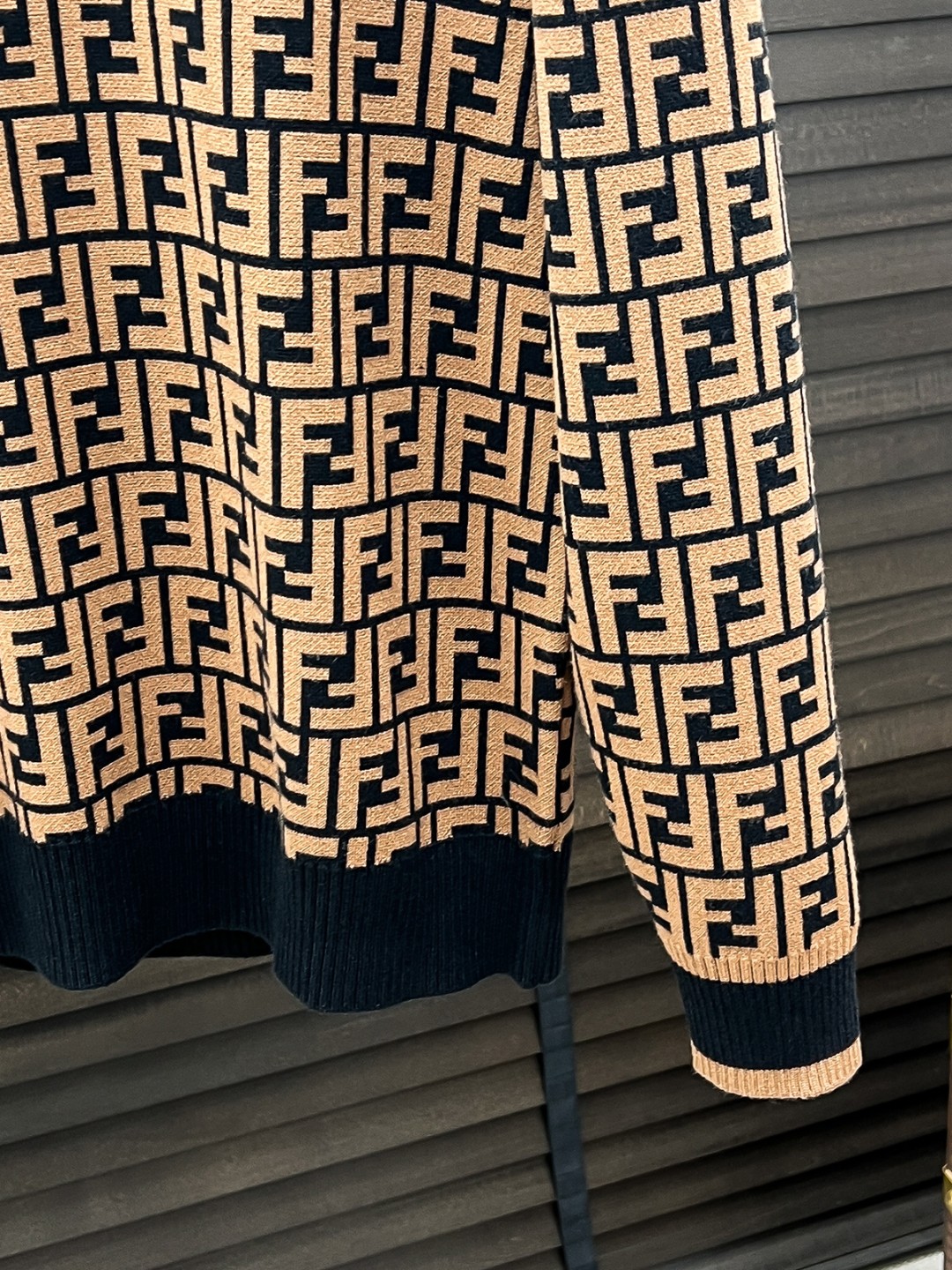 Fendi Male Basic Clothing Wool Black M-l-xl