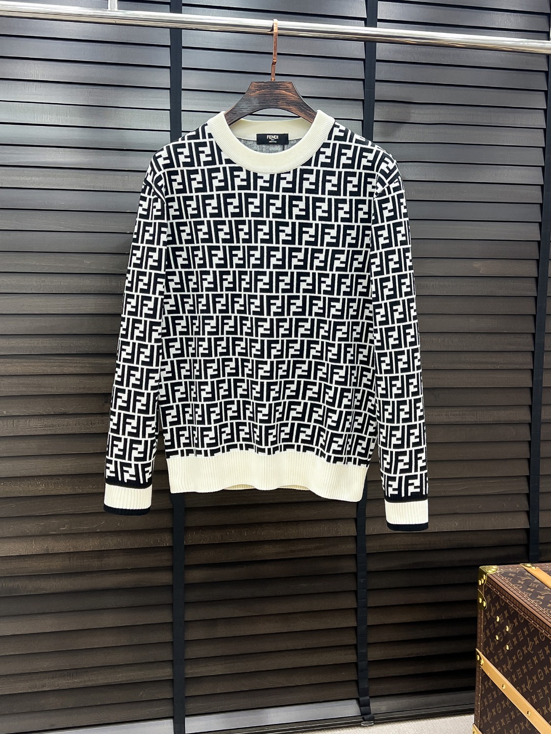 Fendi Male Basic Clothing Wool Black M-l-xl