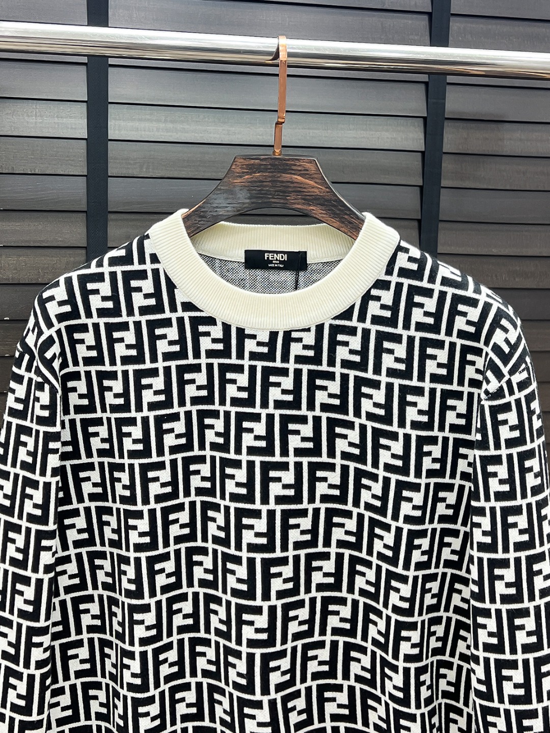 Fendi Male Basic Clothing Wool Black M-l-xl