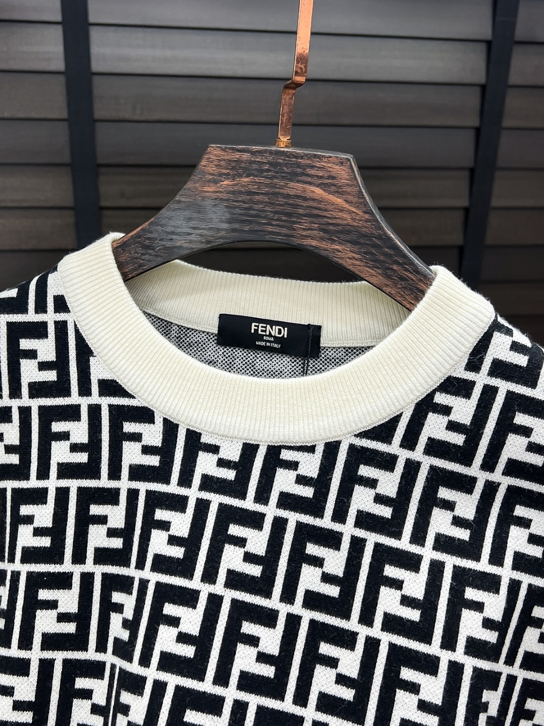 Fendi Male Basic Clothing Wool Black M-l-xl