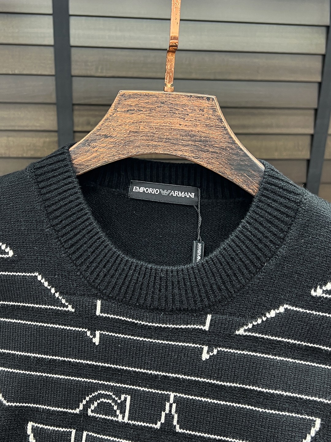 Armani Male Basic Clothing Wool Black M-l-xl