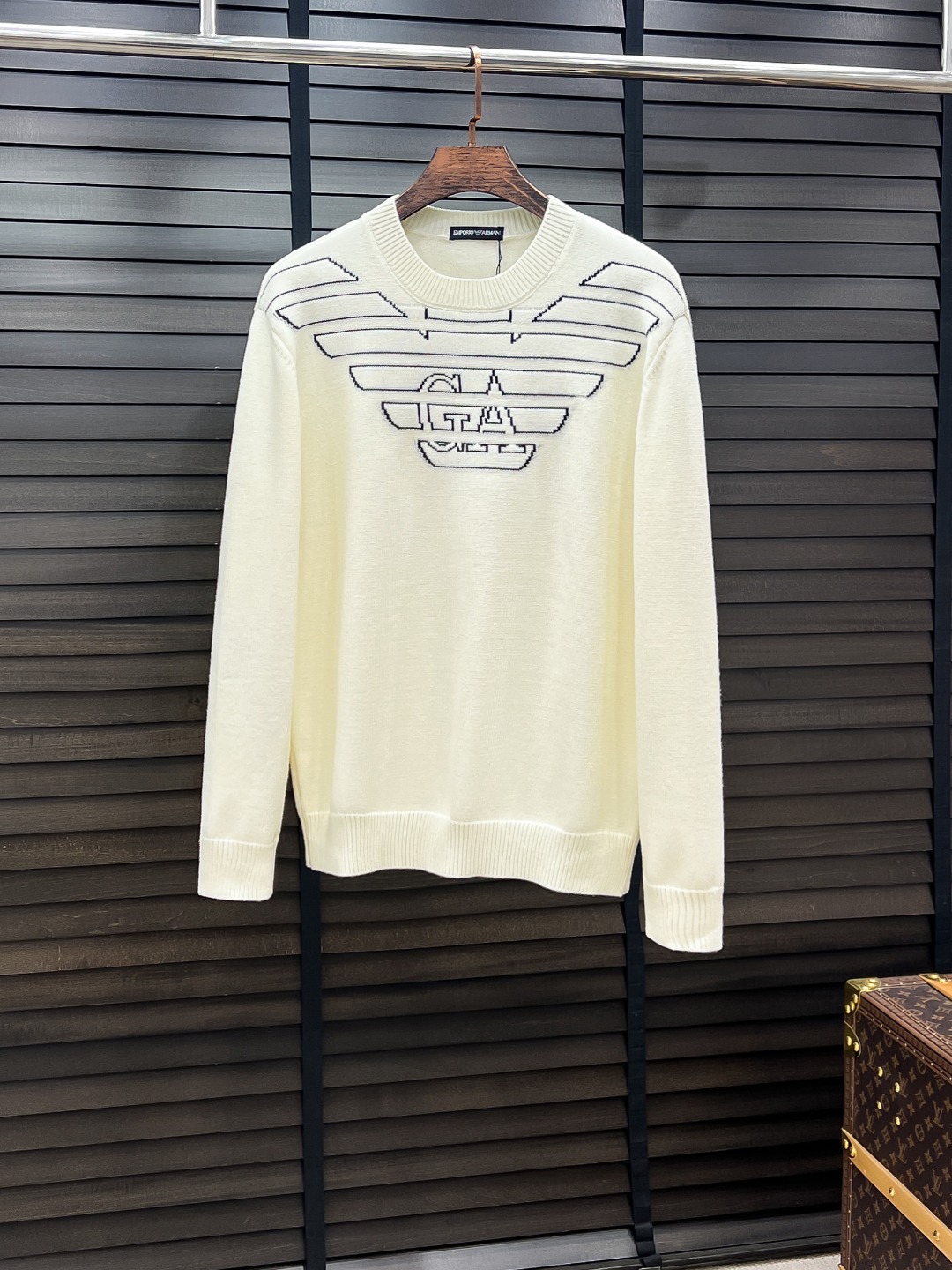 Armani Male Basic Clothing Wool Black M-l-xl