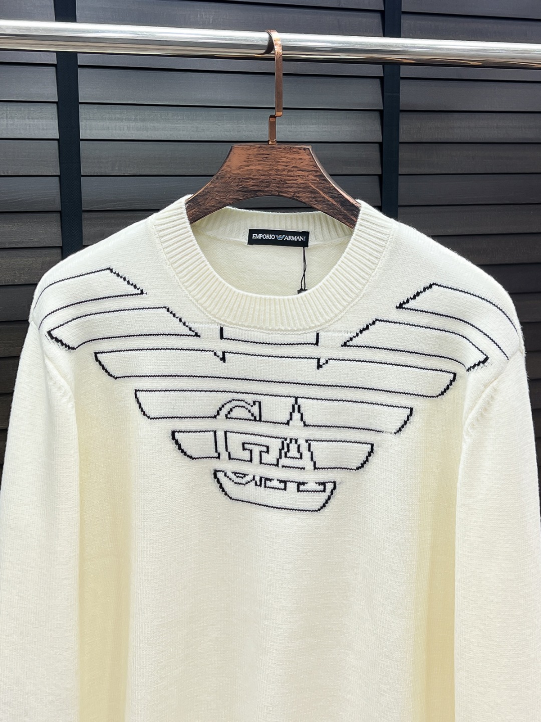 Armani Male Basic Clothing Wool Black M-l-xl