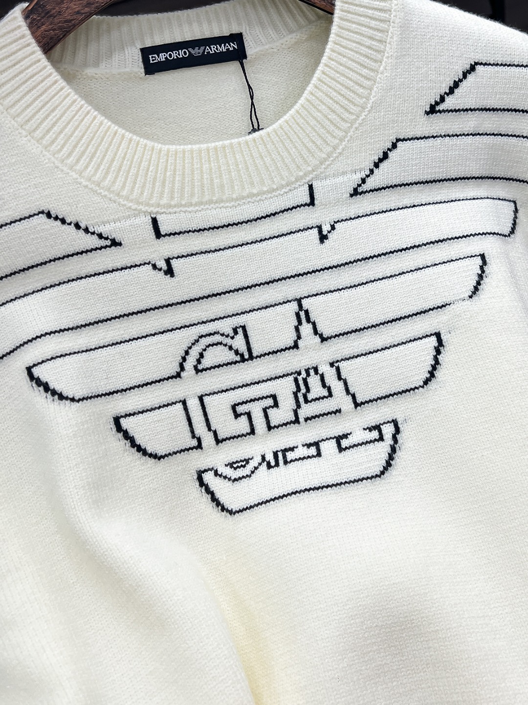 Armani Male Basic Clothing Wool Black M-l-xl