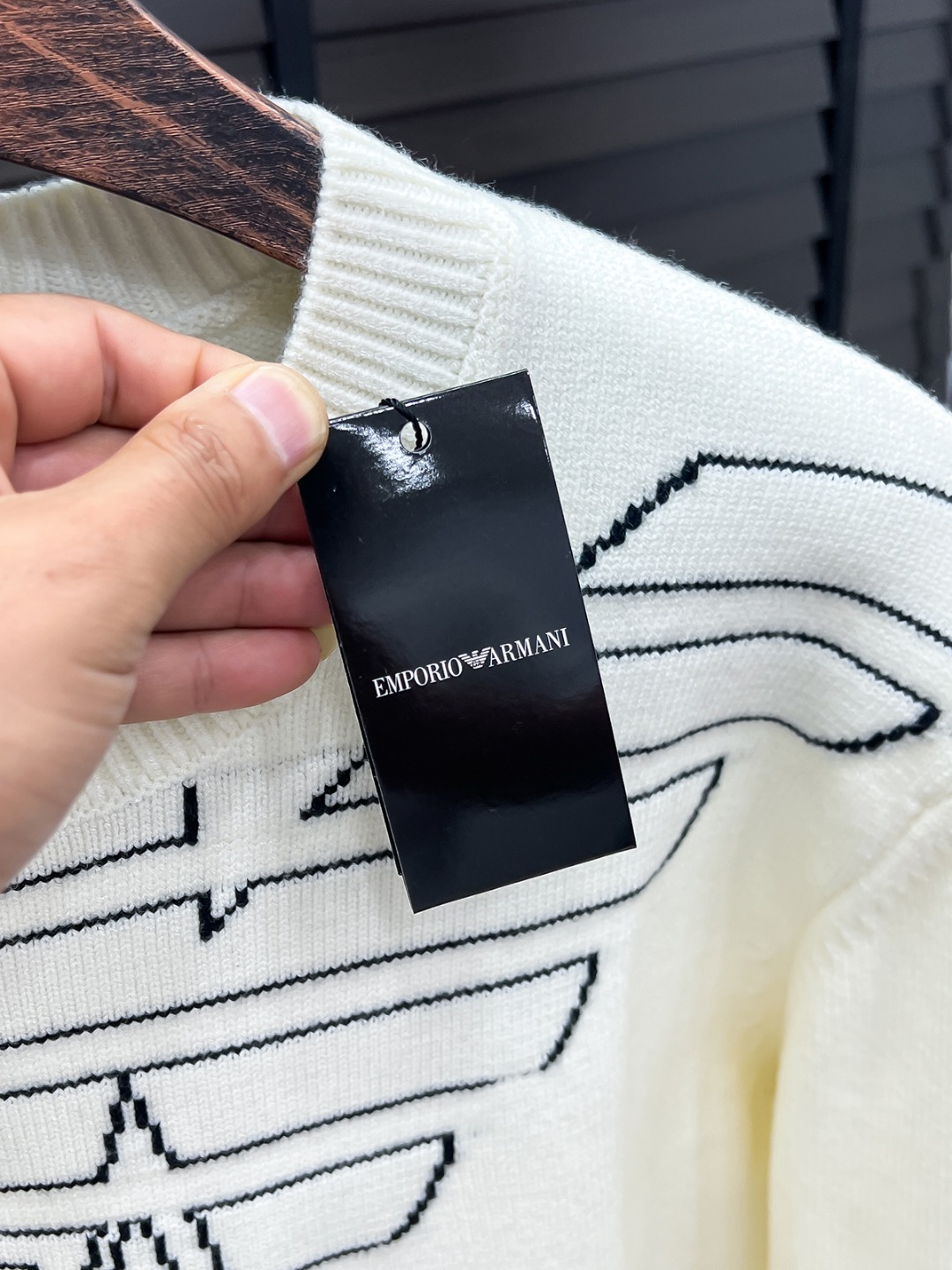 Armani Male Basic Clothing Wool Black M-l-xl