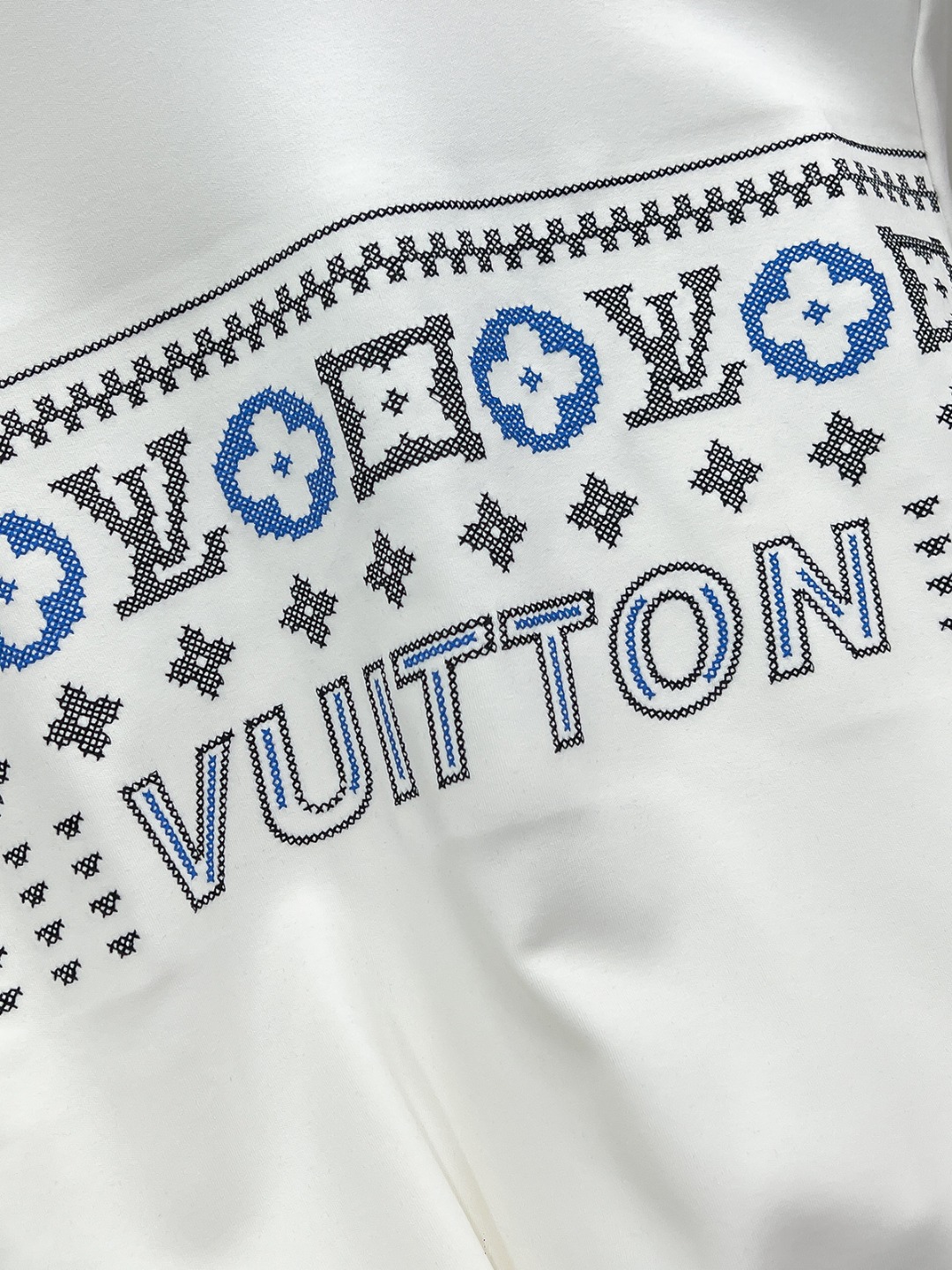 Louis Vuitton Hoodie Cotton Black Fleece Lined S-m-l-xl