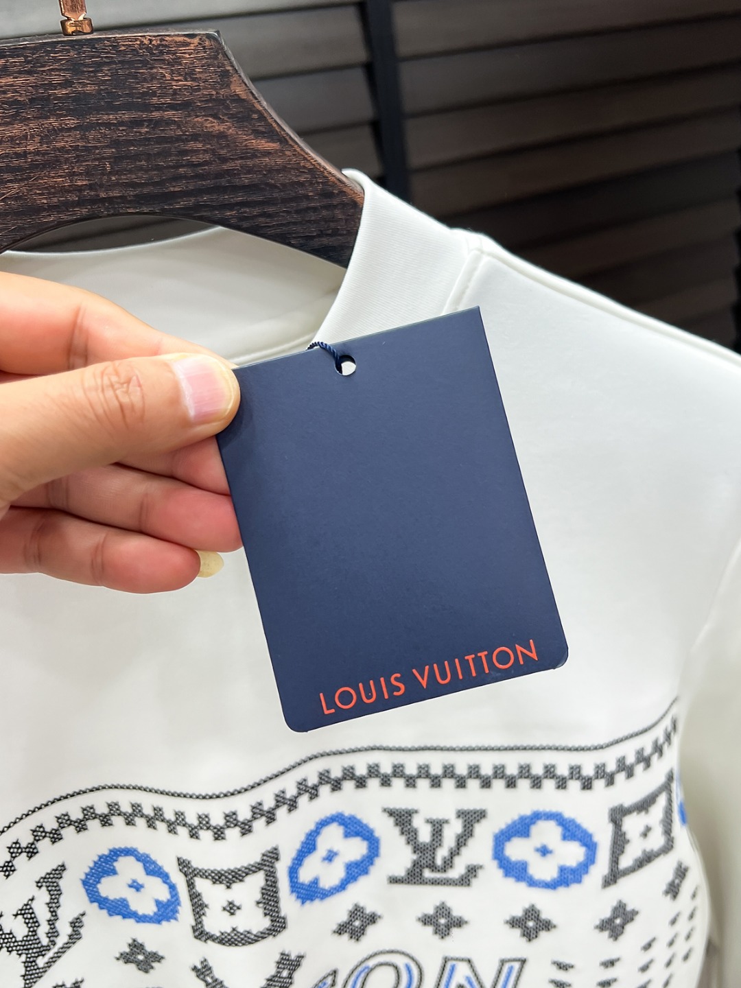 Louis Vuitton Hoodie Cotton Black Fleece Lined S-m-l-xl