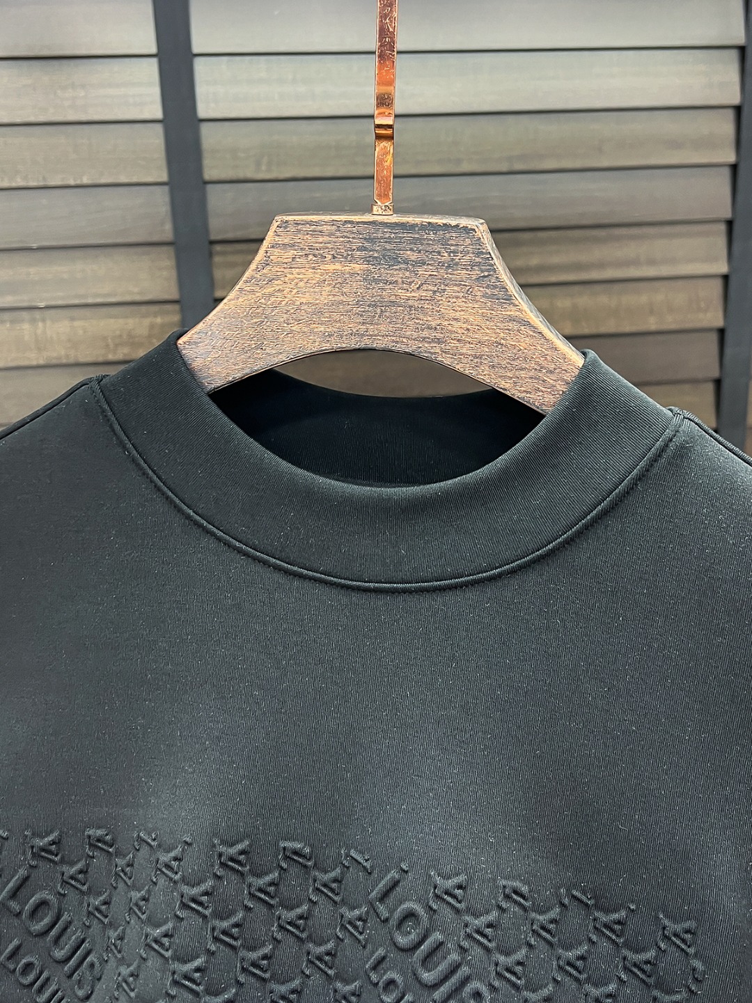 Louis Vuitton Hoodie Cotton Black Fleece Lined S-m-l-xl