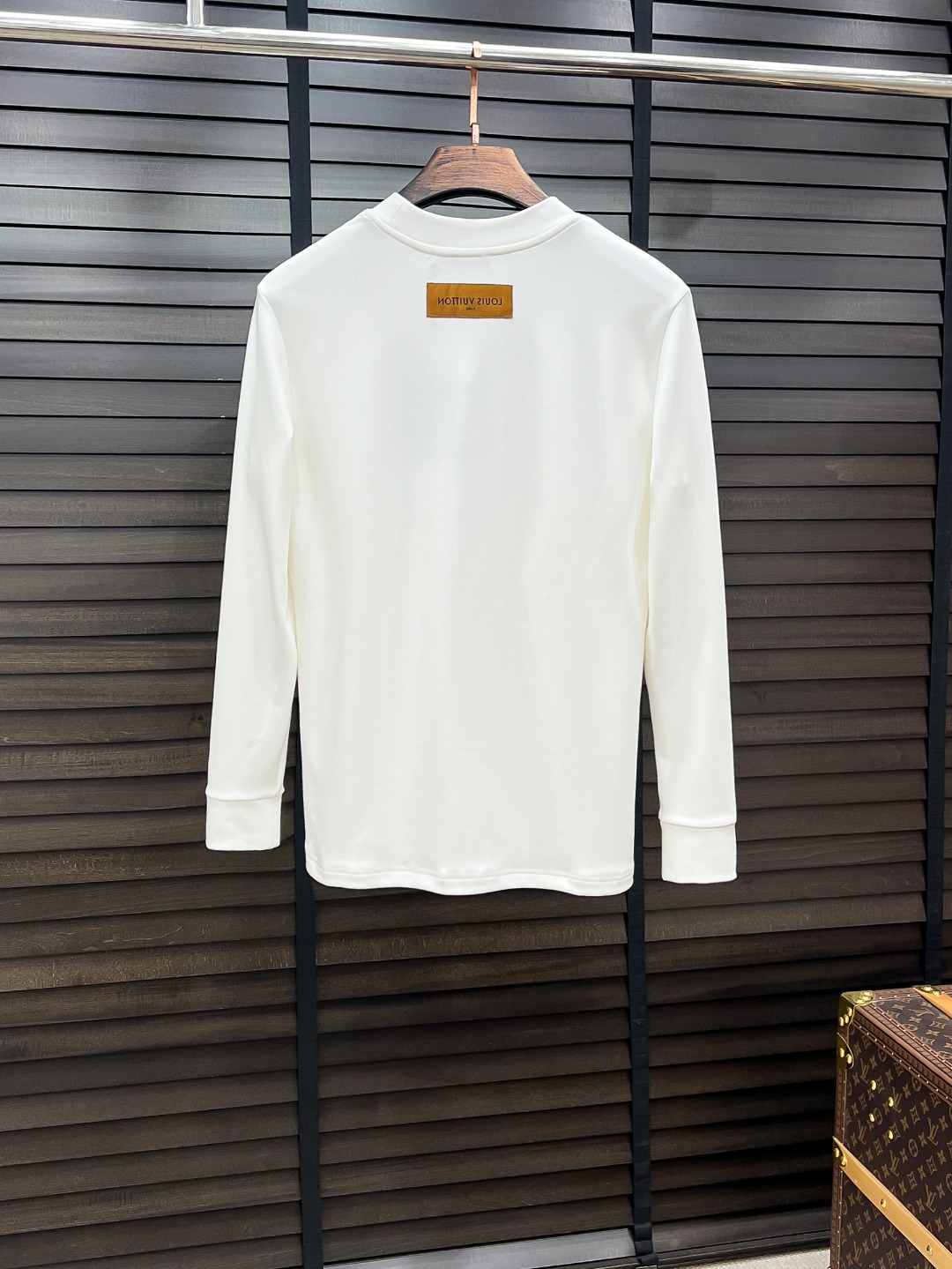 Louis Vuitton Hoodie Cotton Black Fleece Lined S-m-l-xl