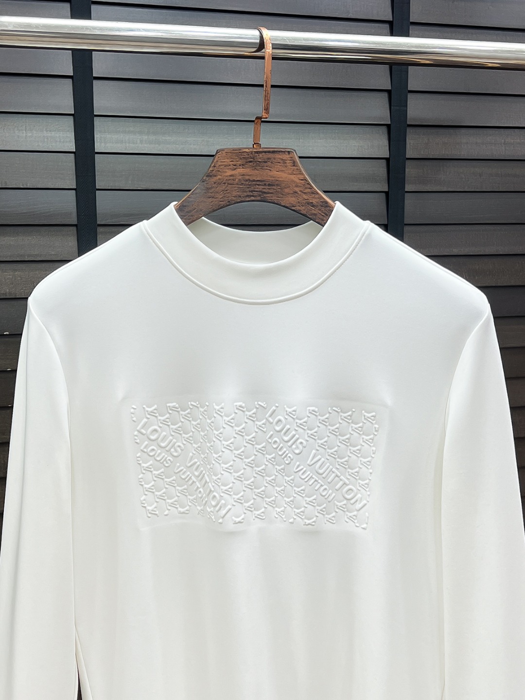 Louis Vuitton Hoodie Cotton Black Fleece Lined S-m-l-xl