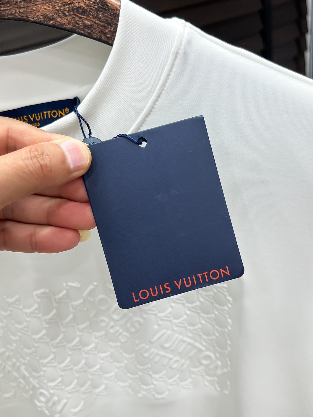 Louis Vuitton Hoodie Cotton Black Fleece Lined S-m-l-xl