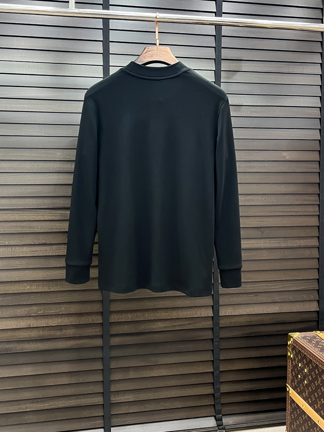 Moncler Hoodie Cotton Black Fleece Lined S-m-l-xl