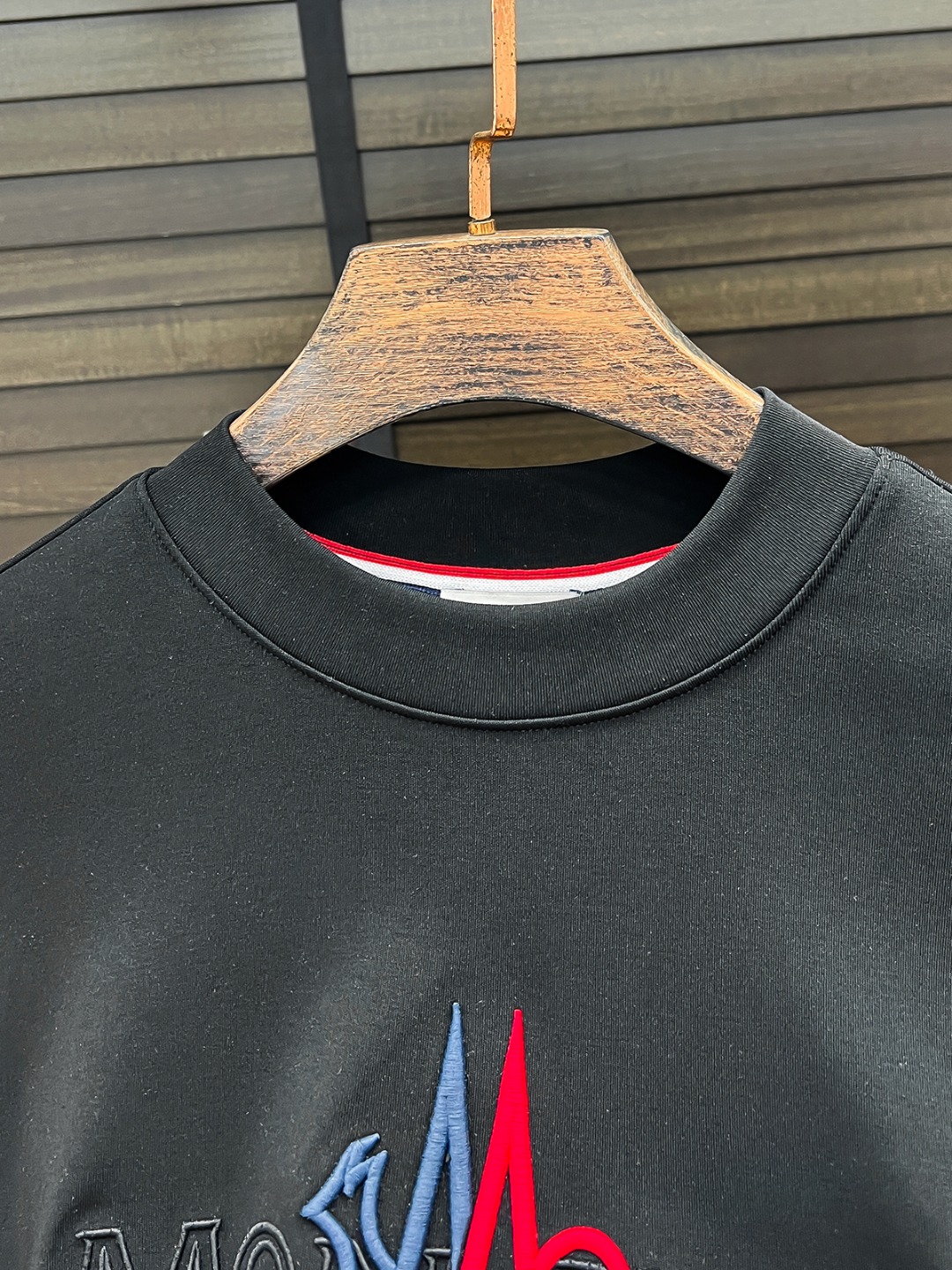 Moncler Hoodie Cotton Black Fleece Lined S-m-l-xl