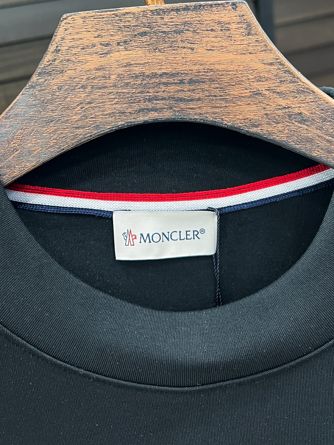 Moncler Hoodie Cotton Black Fleece Lined S-m-l-xl