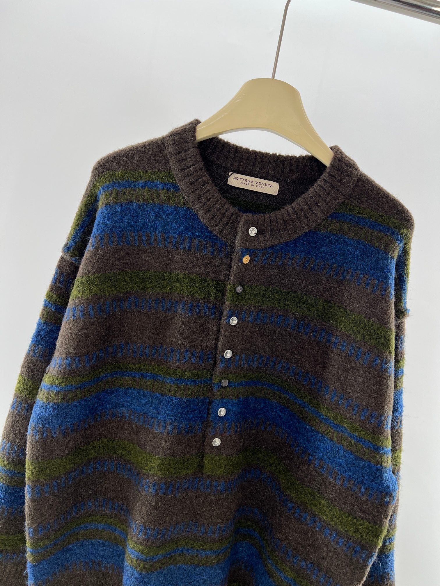 Bottega Veneta Basic Clothing Wool Striped Xs-l