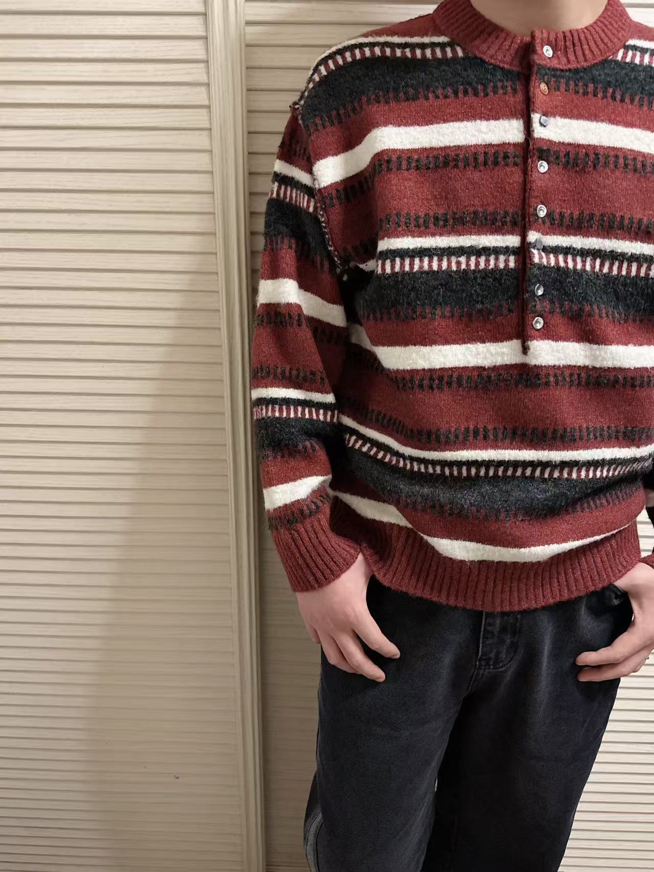 Bottega Veneta Basic Clothing Wool Striped Xs-l