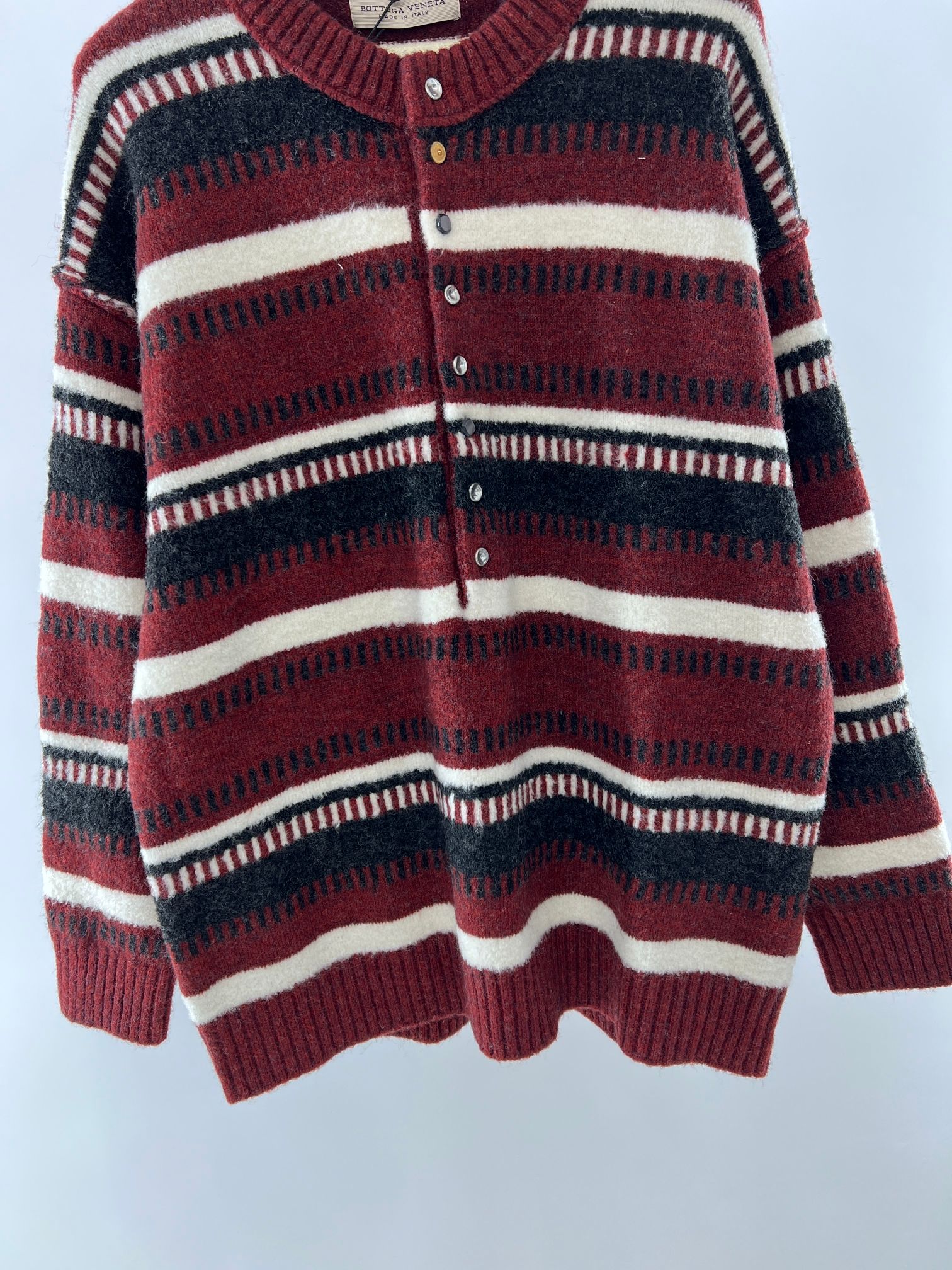Bottega Veneta Basic Clothing Wool Striped Xs-l