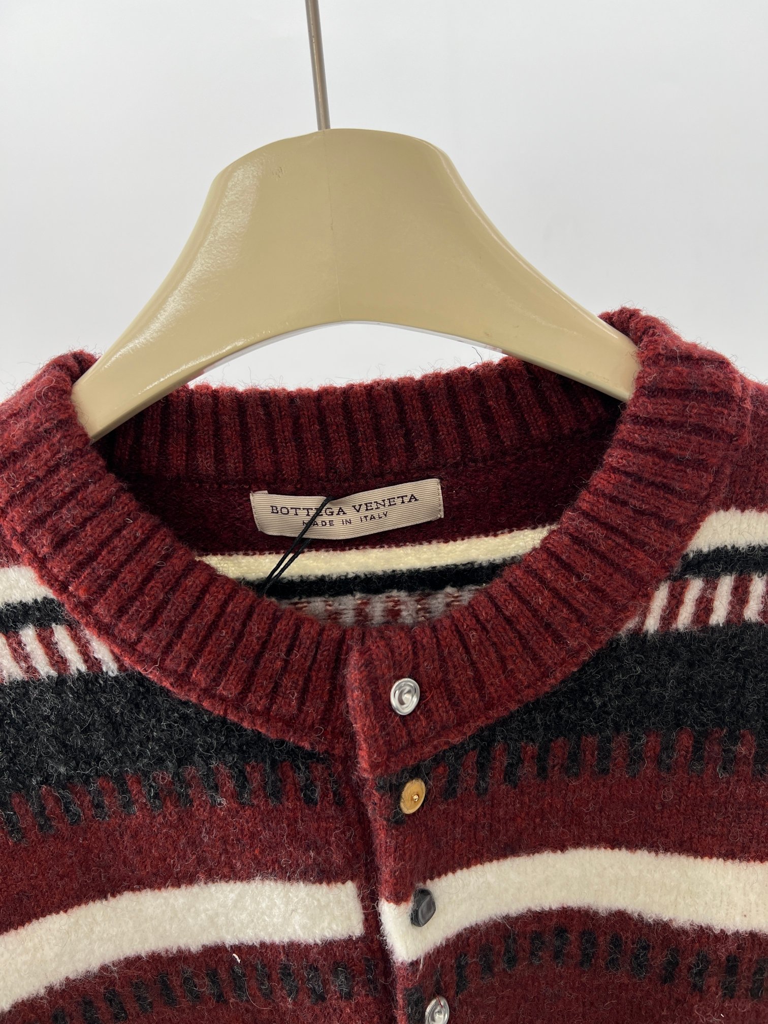 Bottega Veneta Basic Clothing Wool Striped Xs-l