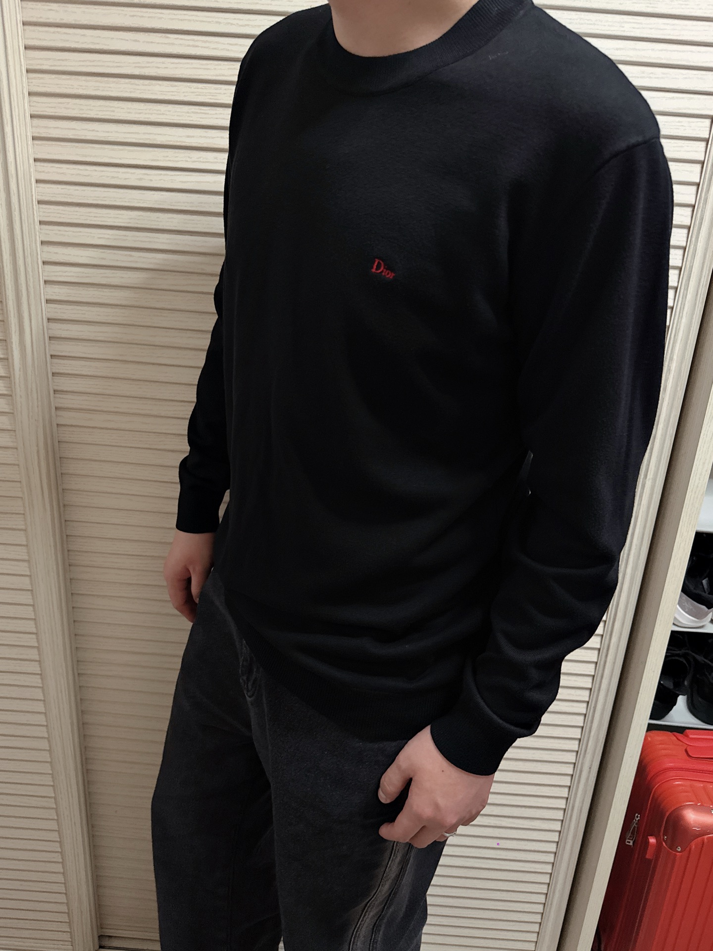 Dior Shirt Cotton Black Xs-l