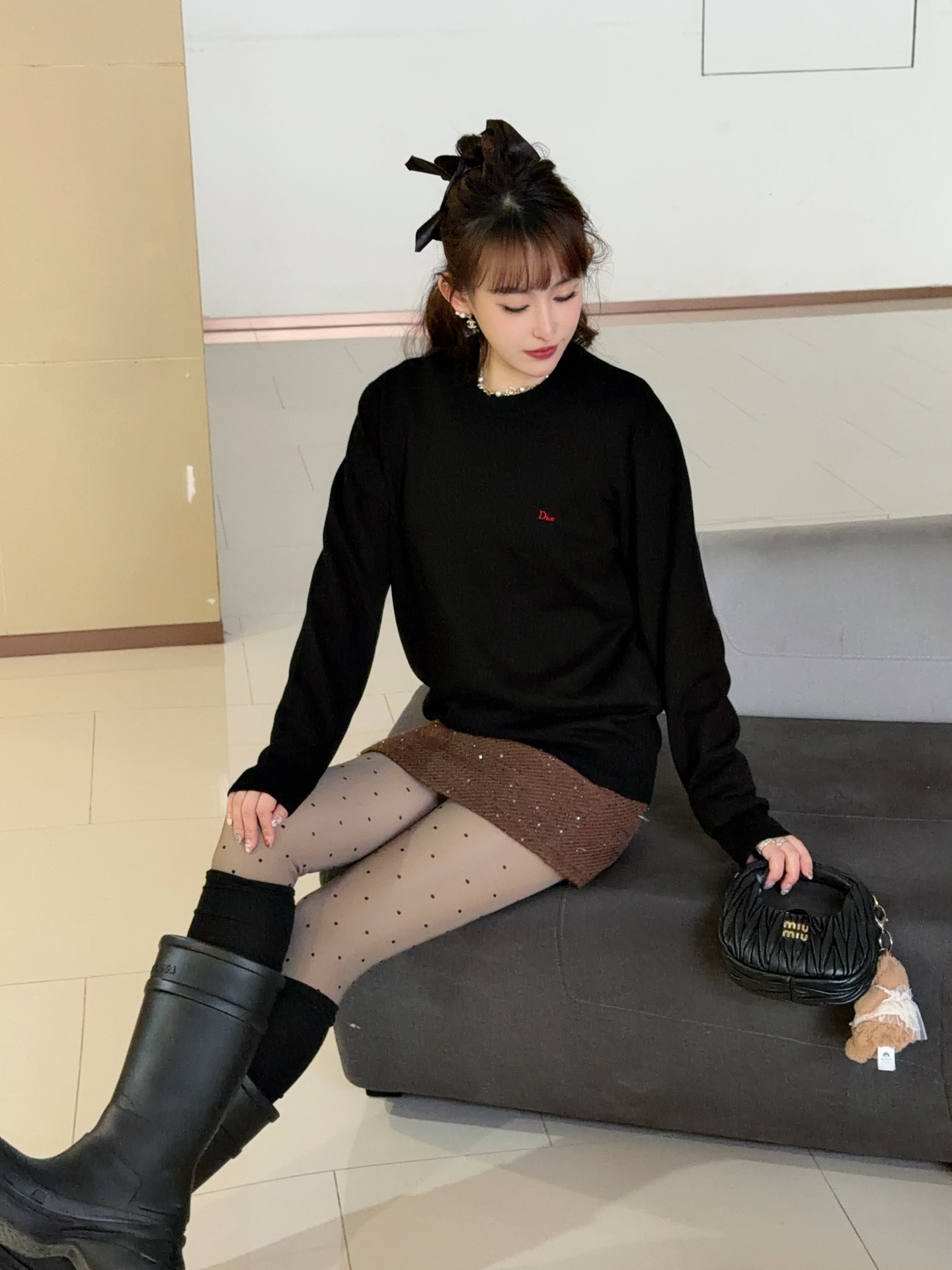 Dior Shirt Cotton Black Xs-l