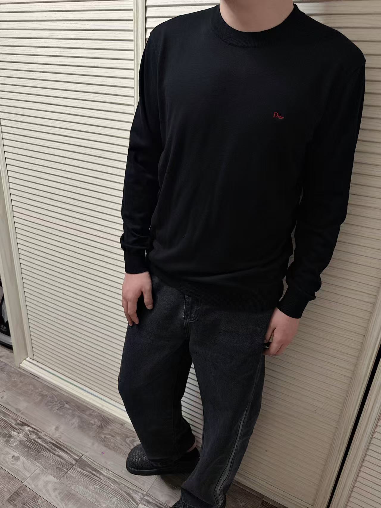 Dior Shirt Cotton Black Xs-l