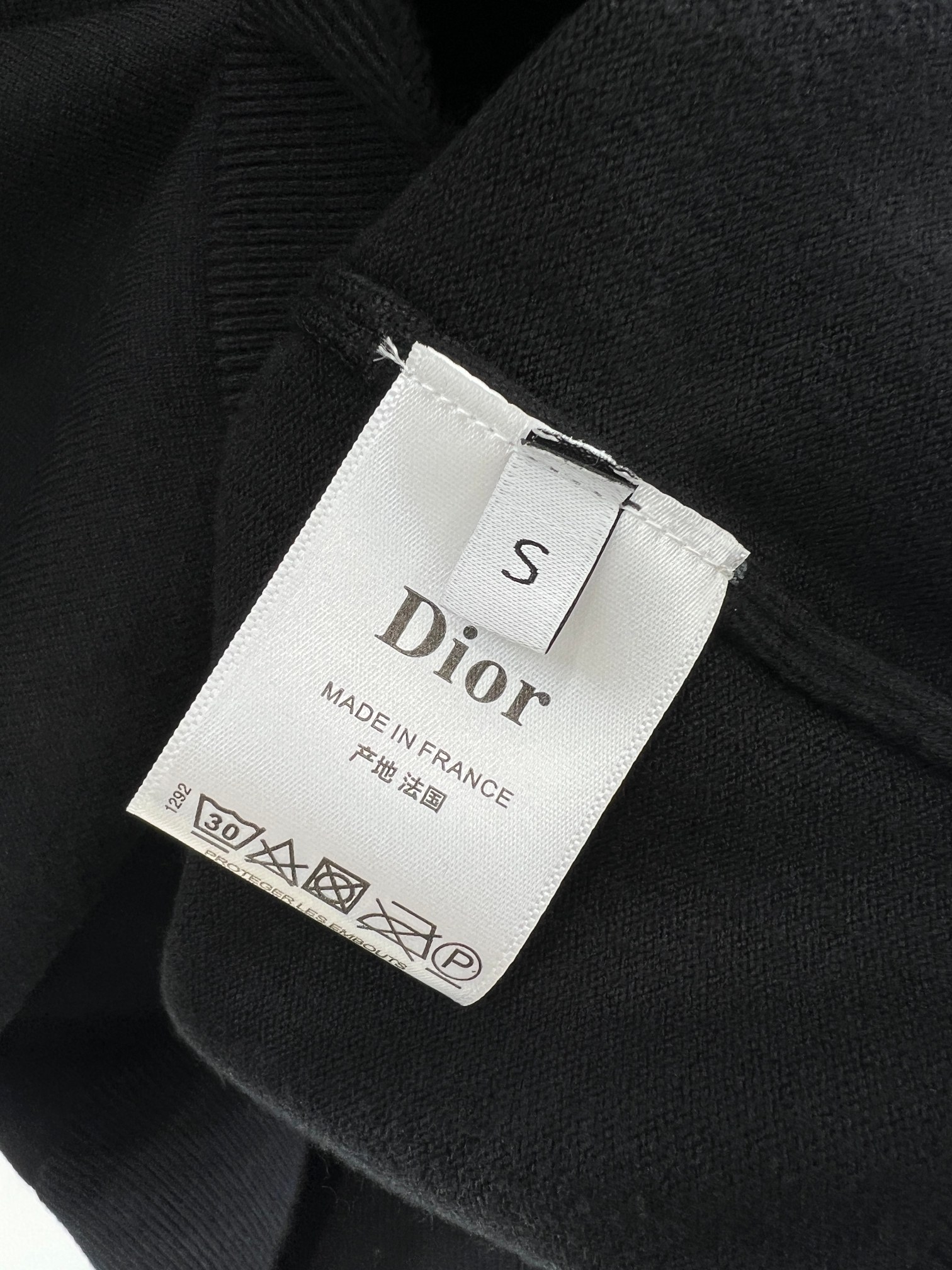 Dior Shirt Cotton Black Xs-l